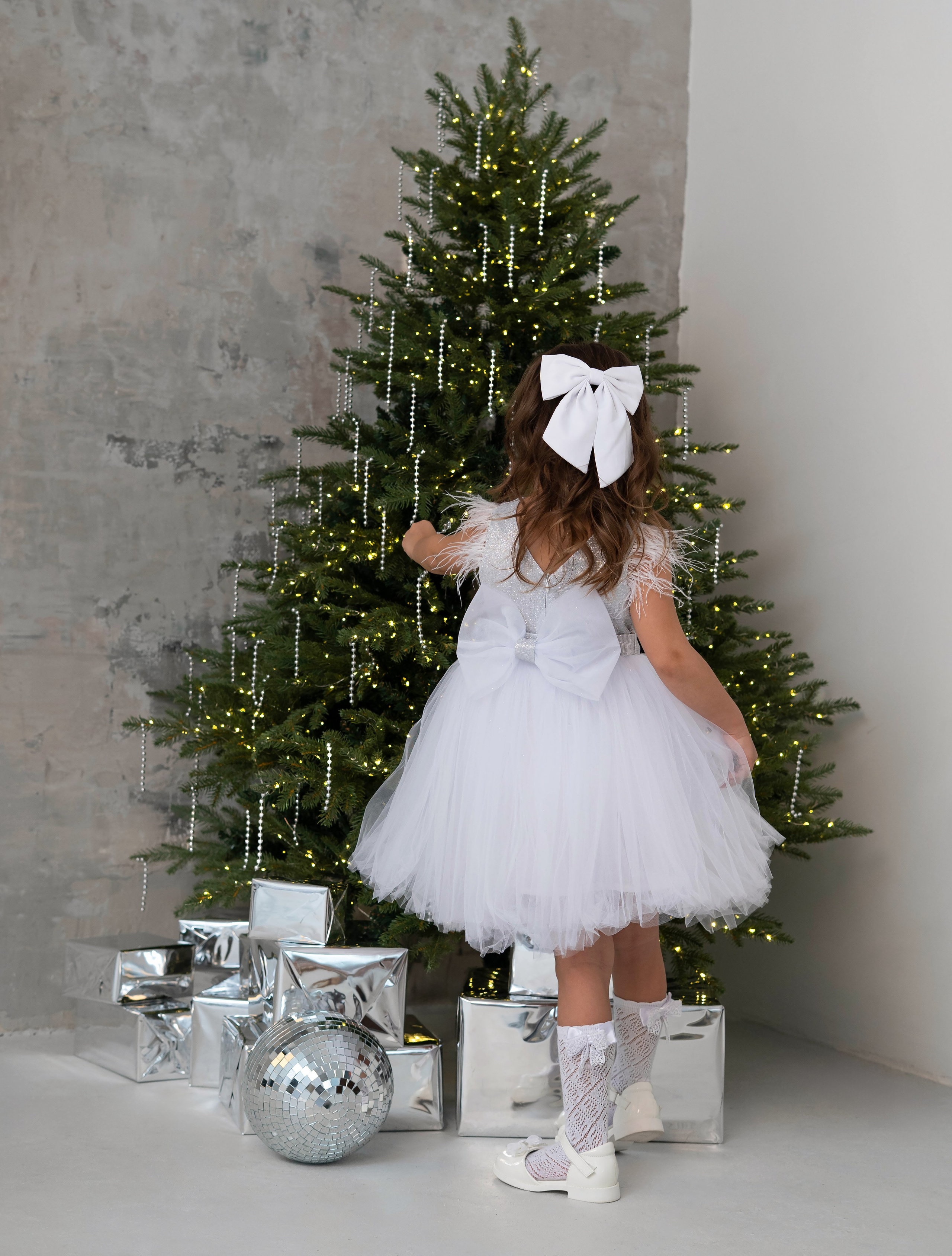 Семейная новогодняя фотосессия в студии Краснообск Новосибирск