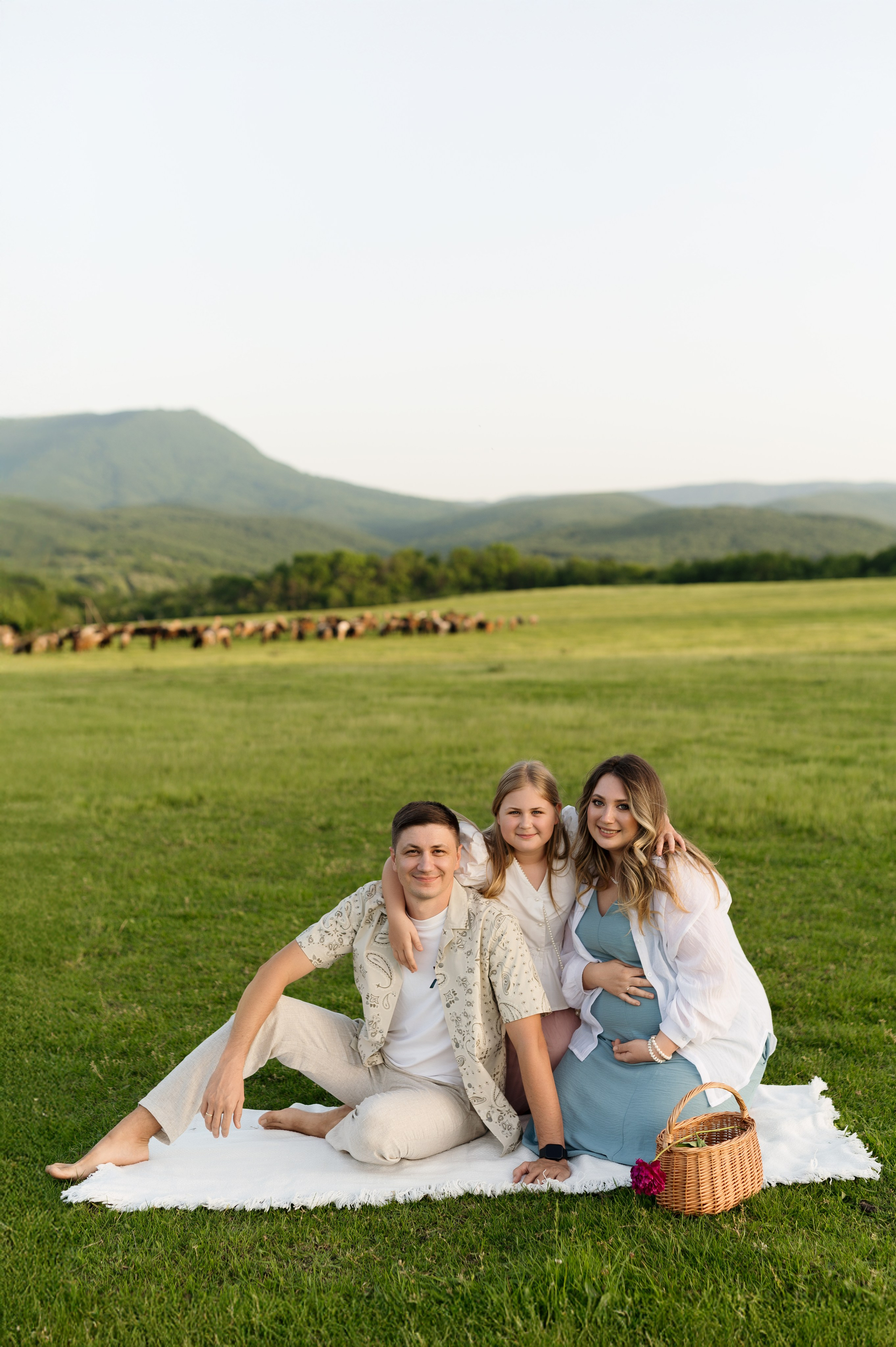 Кристина, Сергей и Есения. Фотограф в Краснодаре Скубицкая Альбина