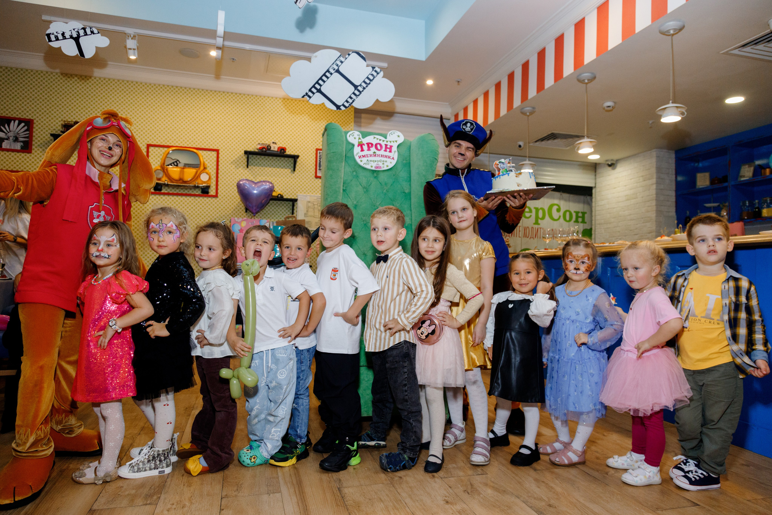 День рождения Кристиночки в ресторане Андерсон. Фотограф Александра Сыщенко