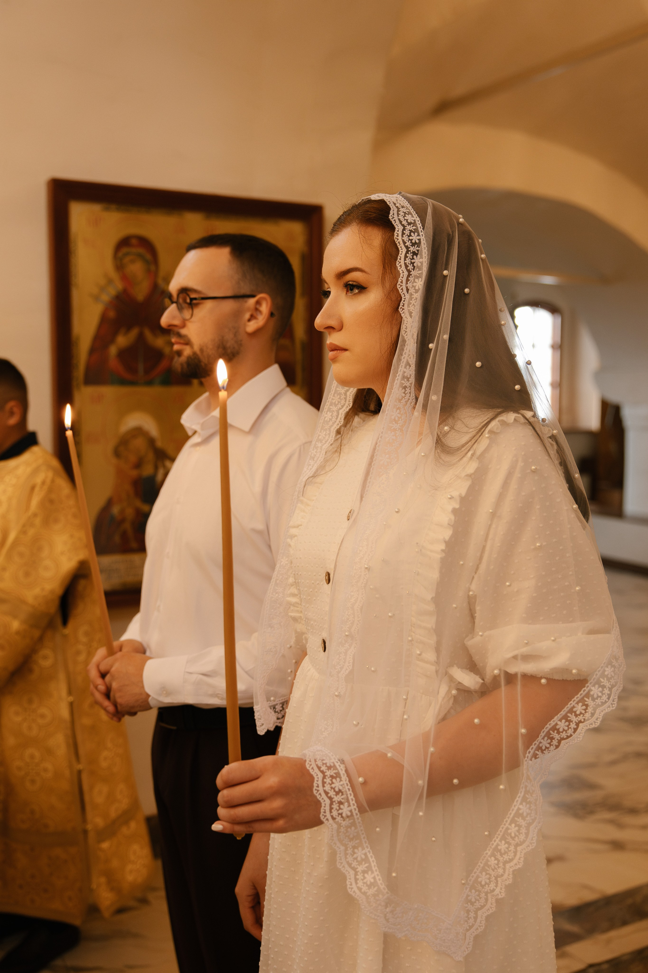 Таинство венчания Сергея и Дарьи. Фотограф Сотникова Вероника