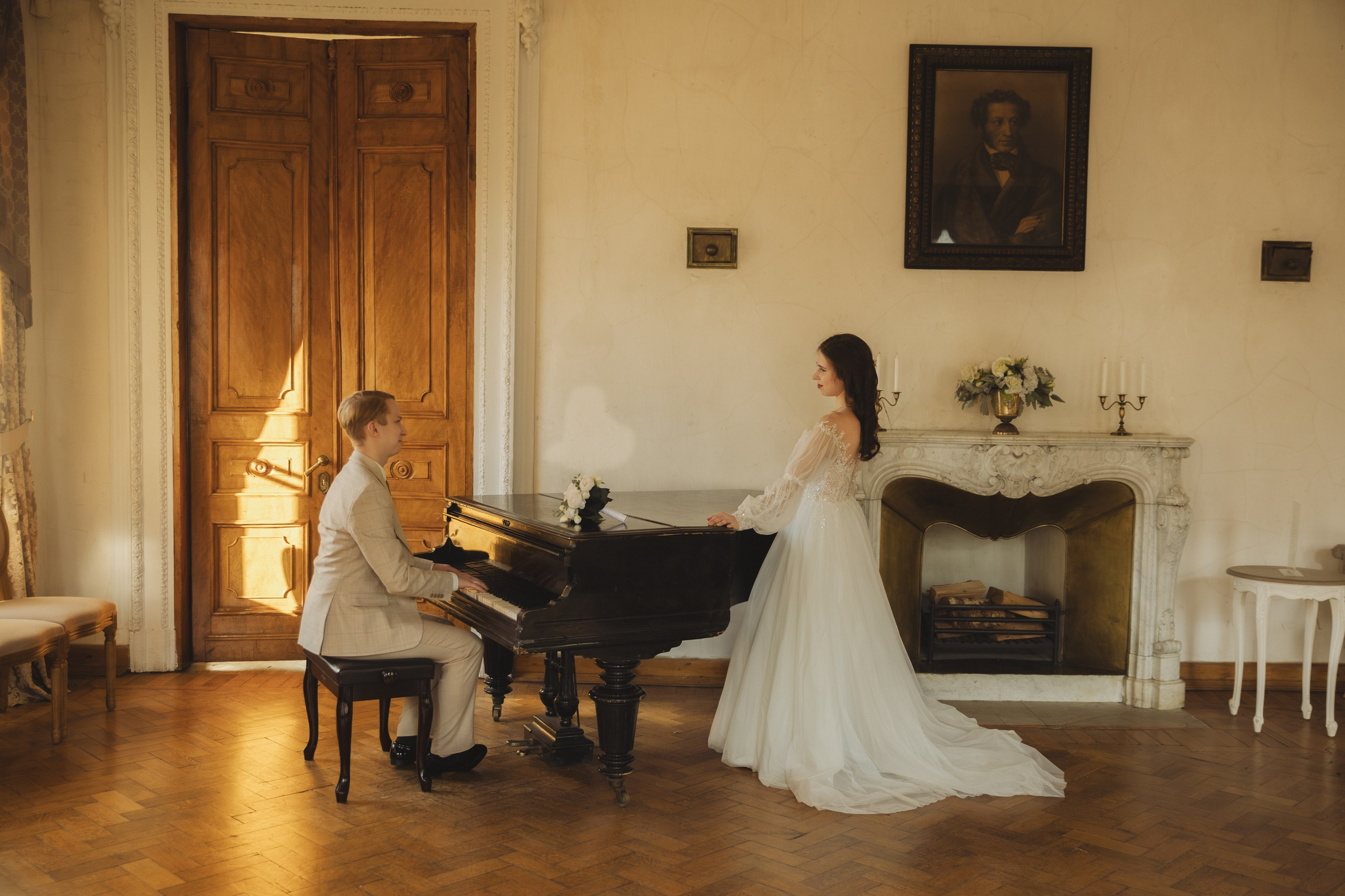 Моменты в особняке. Свадебный и семейный фотограф Москва и Московская область