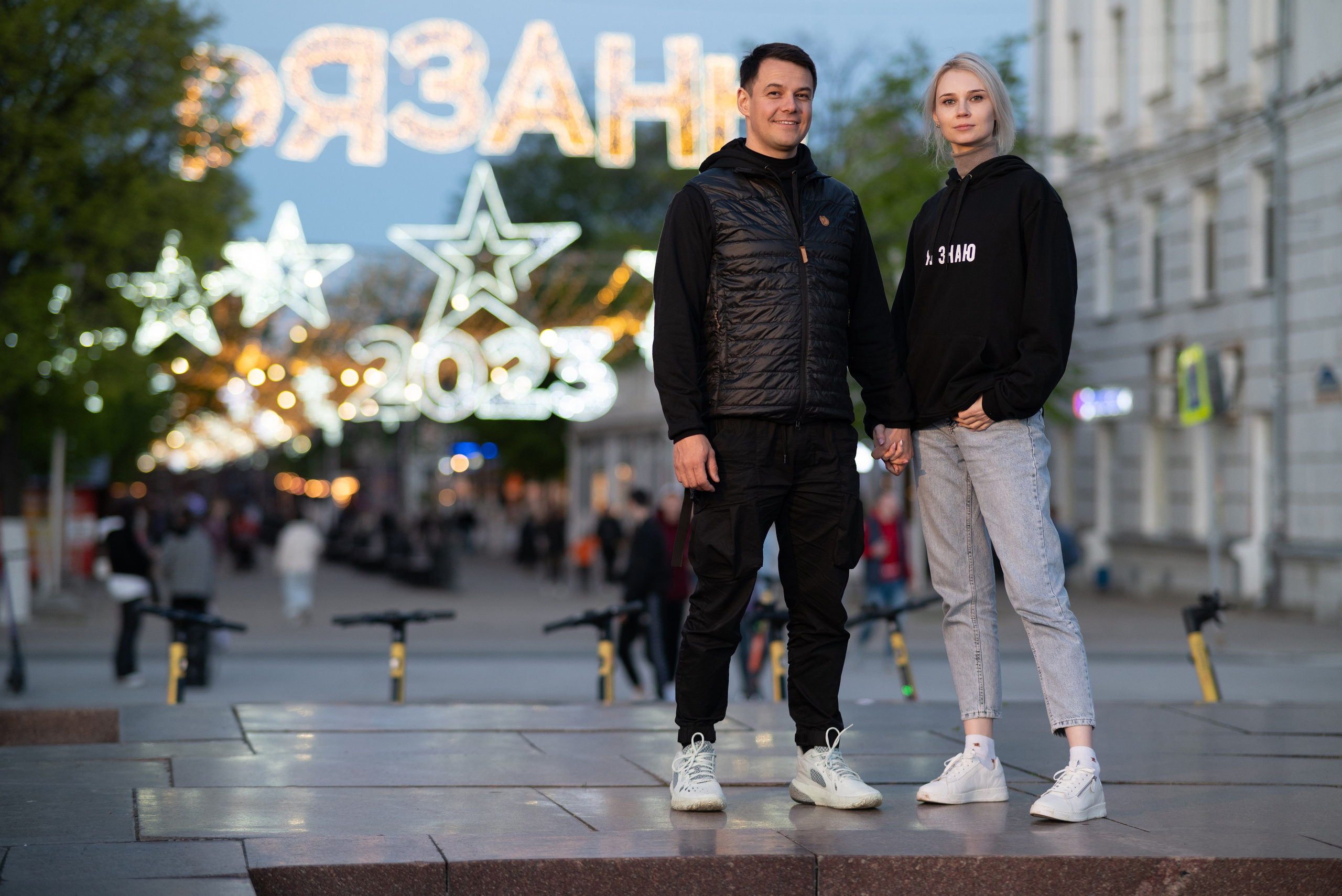 Прогулочная фотосессия в Рязани