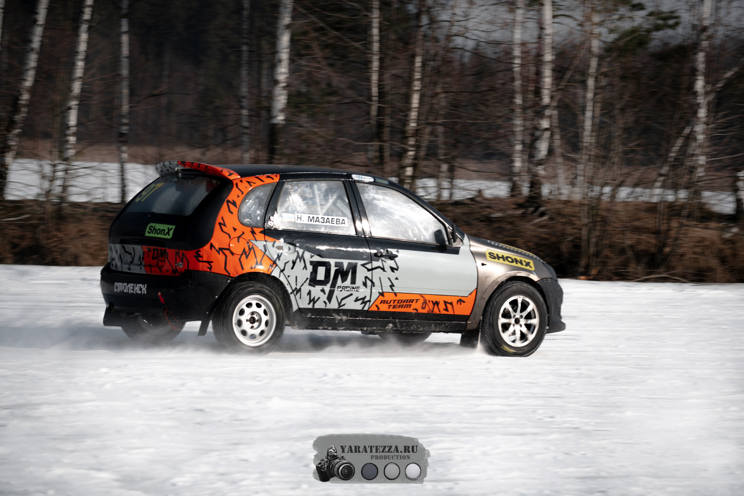 Тренировочный день на ледовой трассе. Yaratezza production