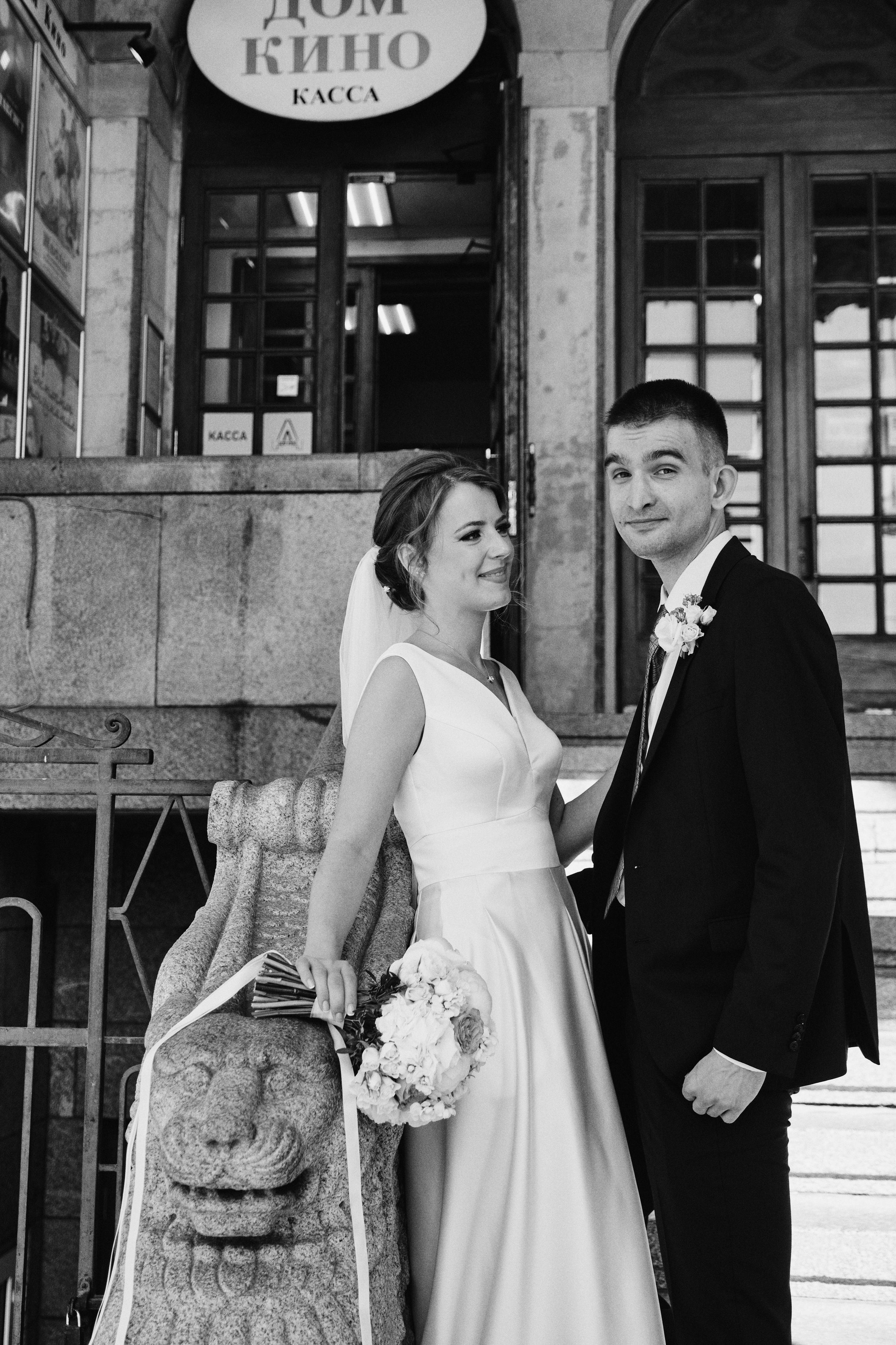 Свадебная фотосессия в СПб на улице