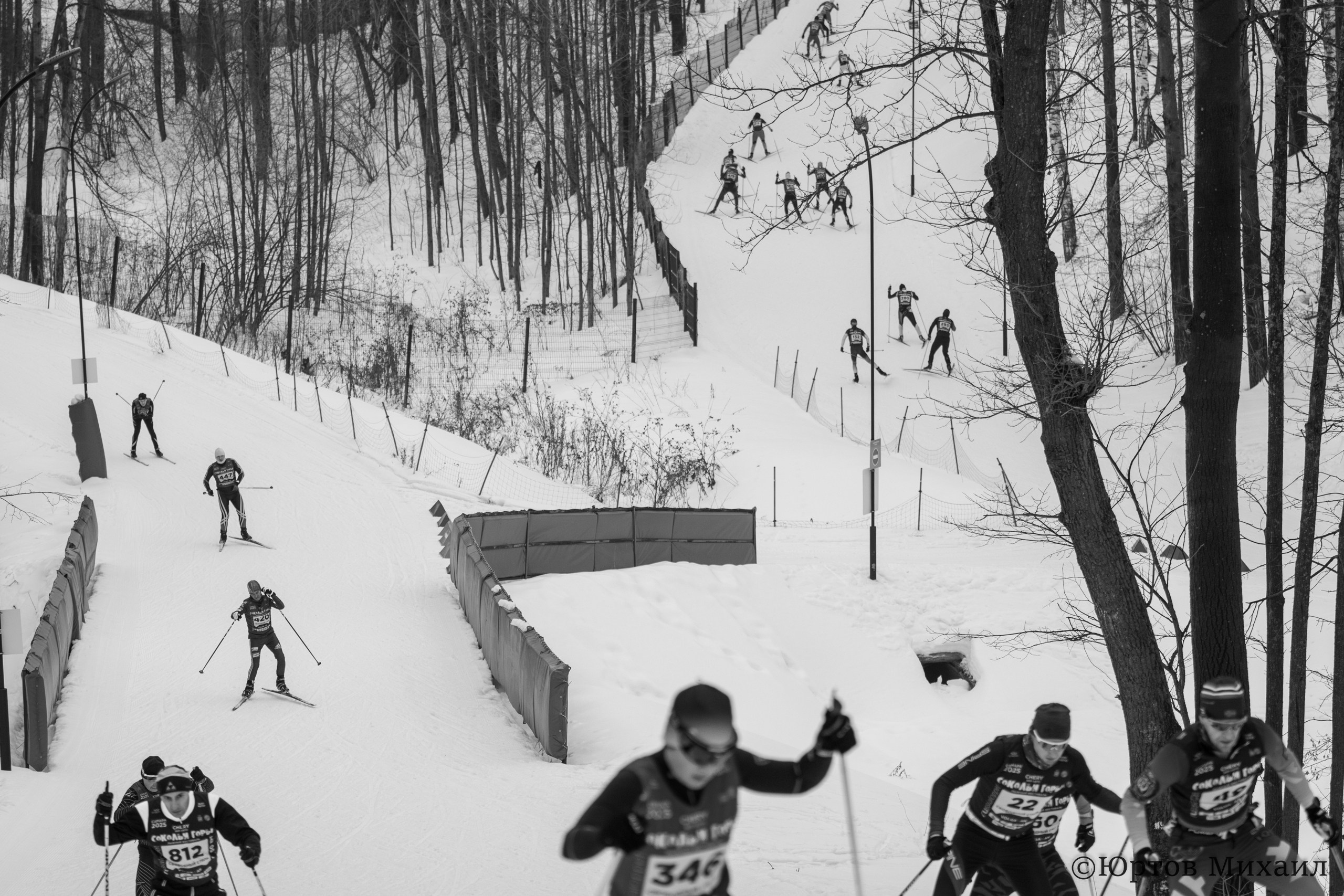Лыжи. Спортивный фотограф Михаил Юртов