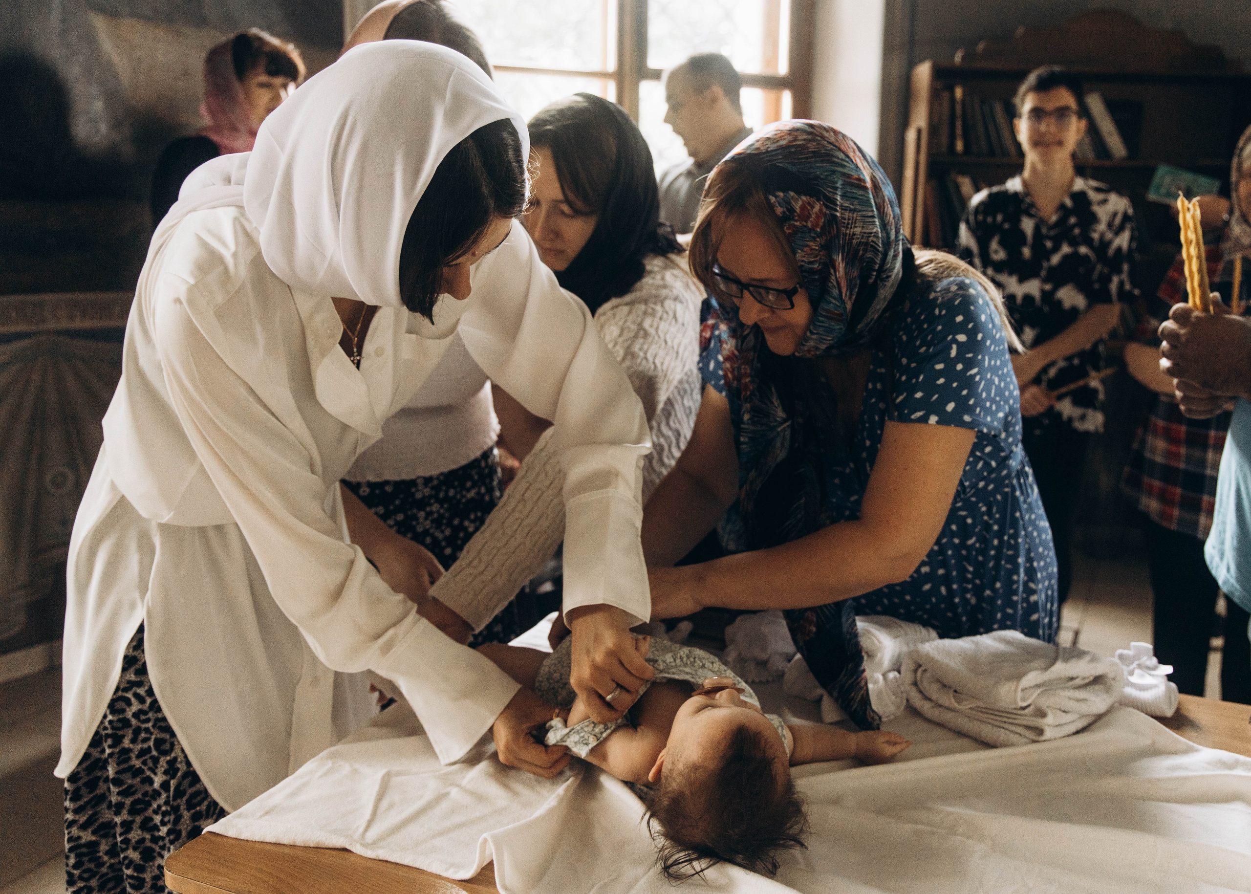 КРЕЩЕНИЕ. Фотосессия новорожденных в Москве и Московской области