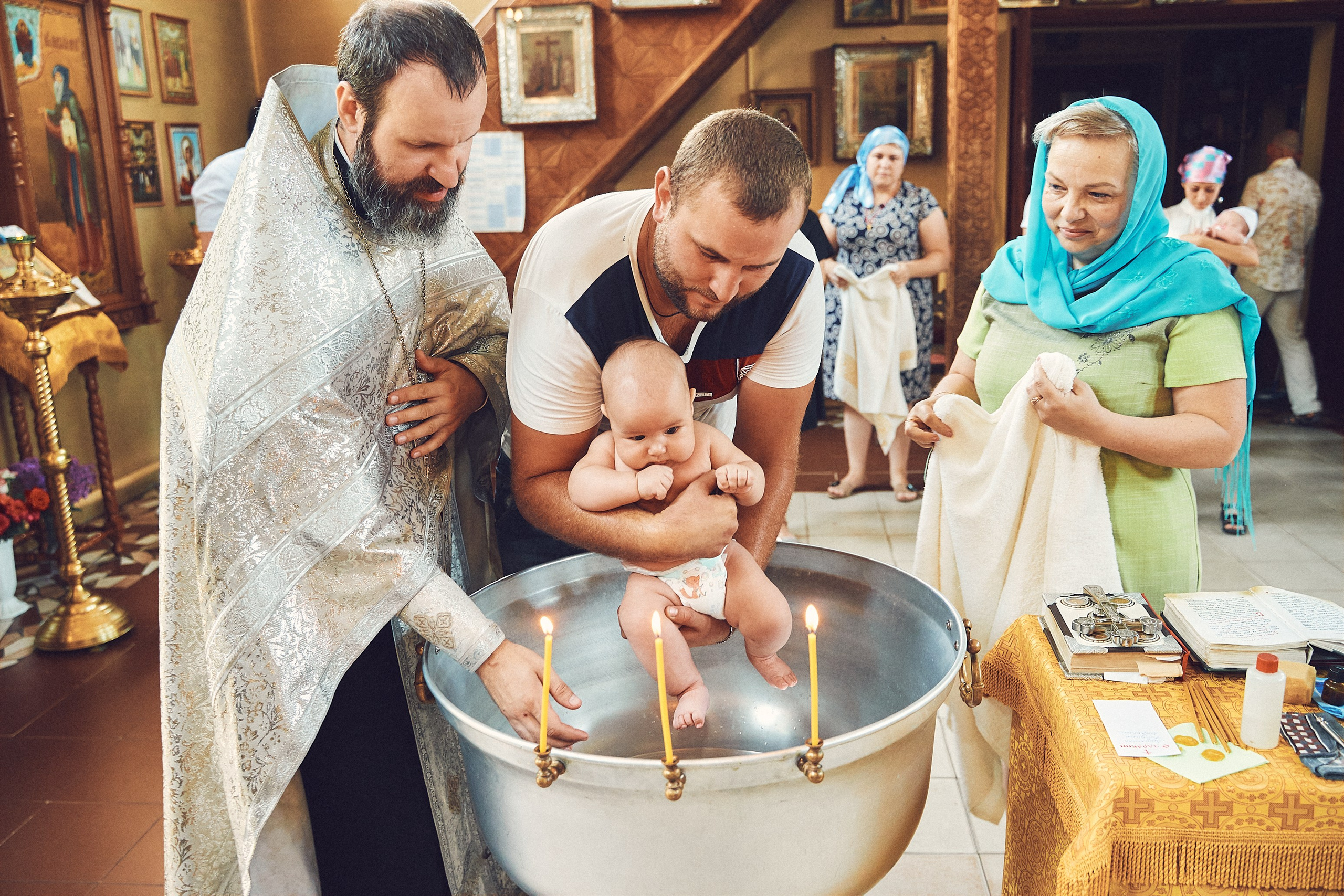 Крещение Богдана. Петр Ступень. Свадебное, семейное фото и видео. Москва. Краснодар