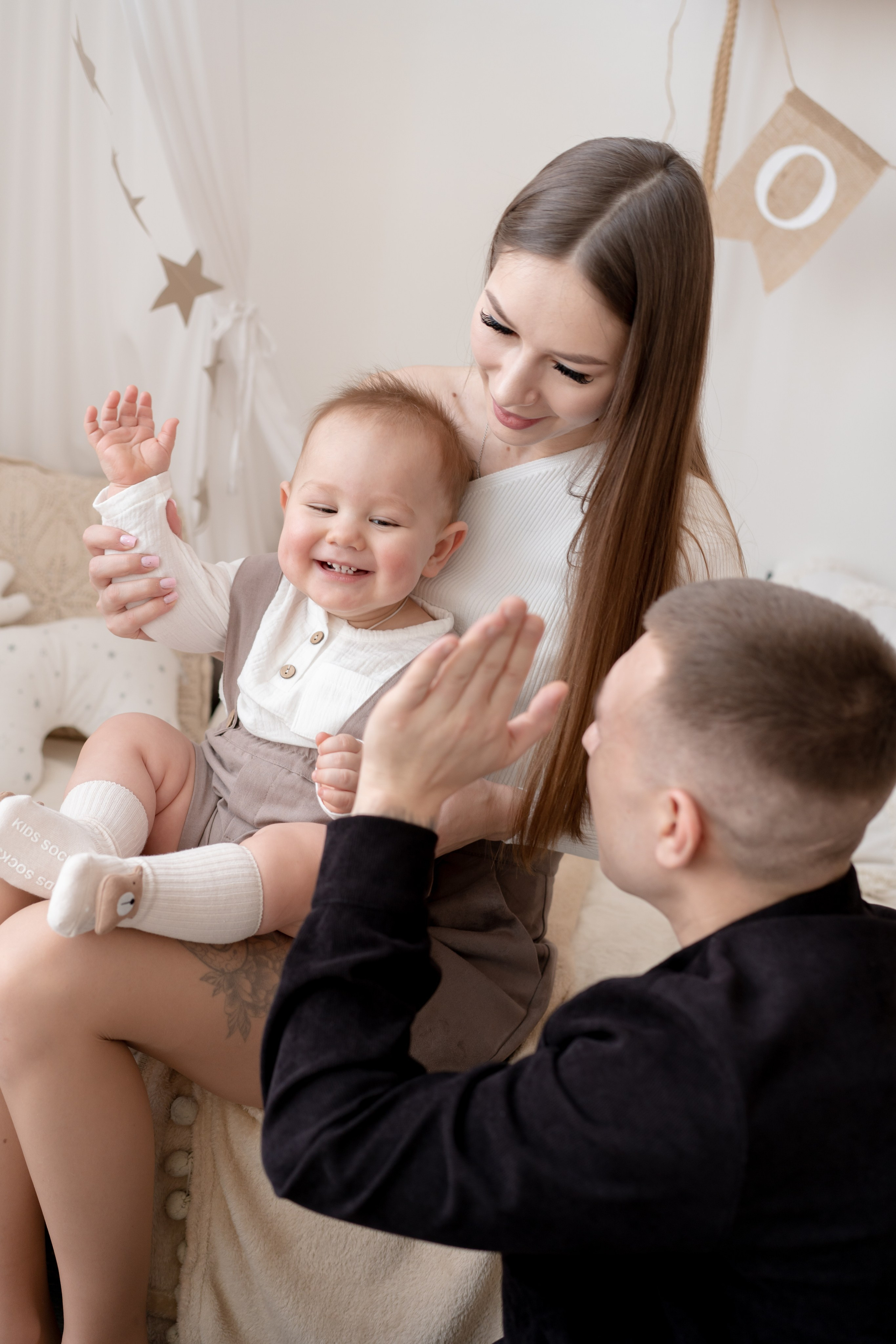 Марк, с первым Днём Рождения!. Детская, семейная фотостудия в Санкт-Петербурге