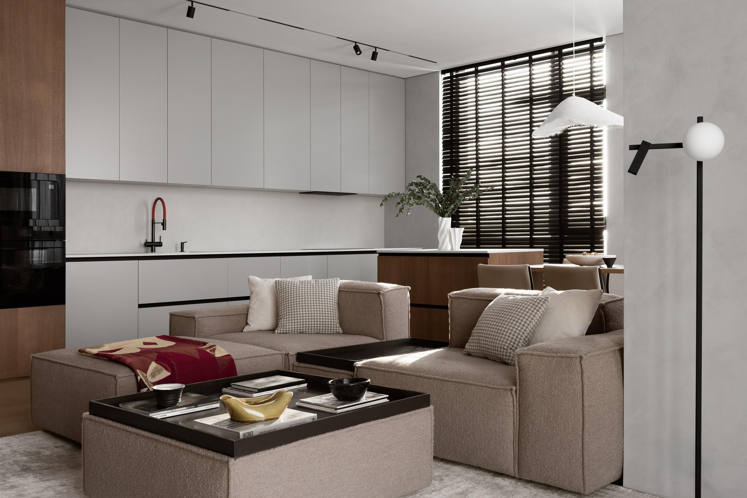 Профессиональная интерьерная фотосъёмка дизайн-проекта интерьера. Роман Якунин — интерьерный фотограф в Алматы