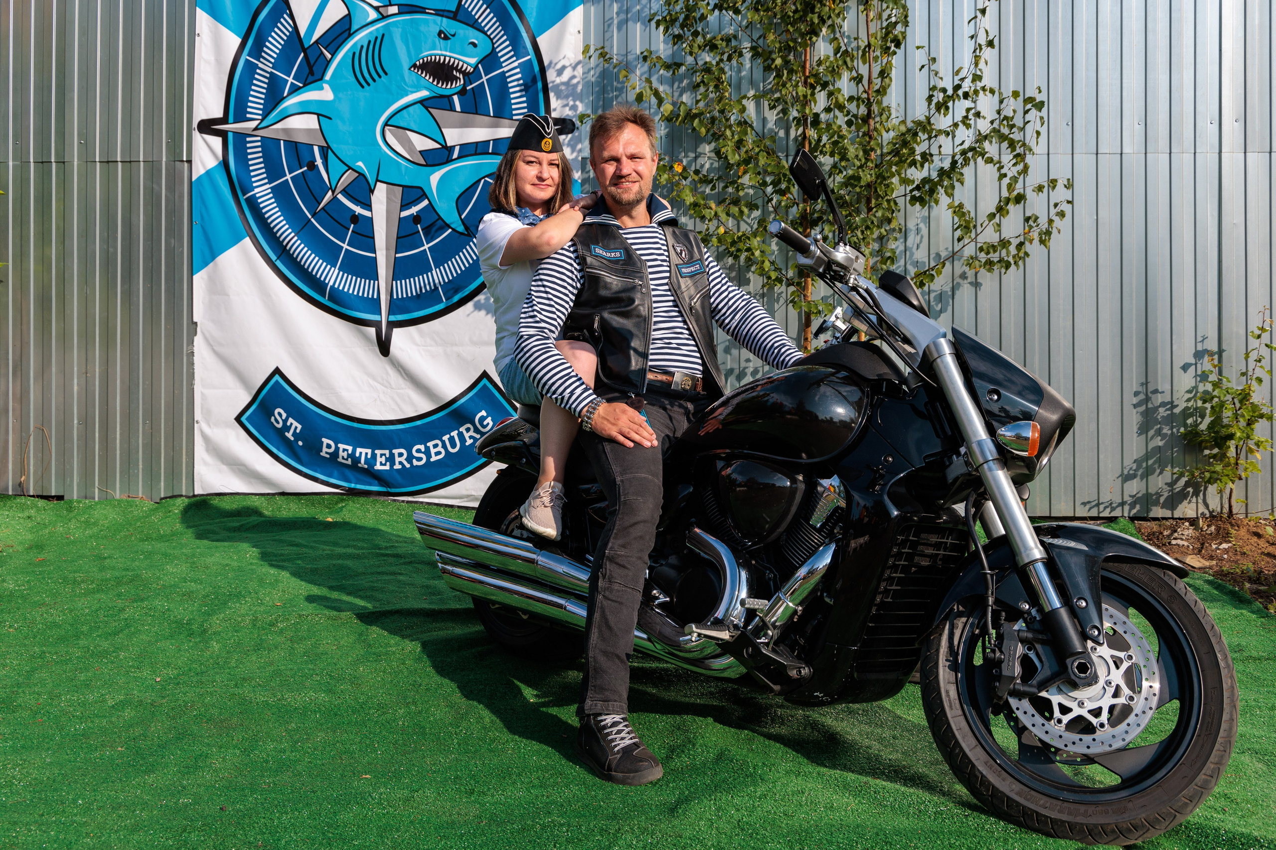 День ВМФ с мотоклубом 28.08.24. Репортажный фотограф Санкт-Петербург | Роман Карбышев