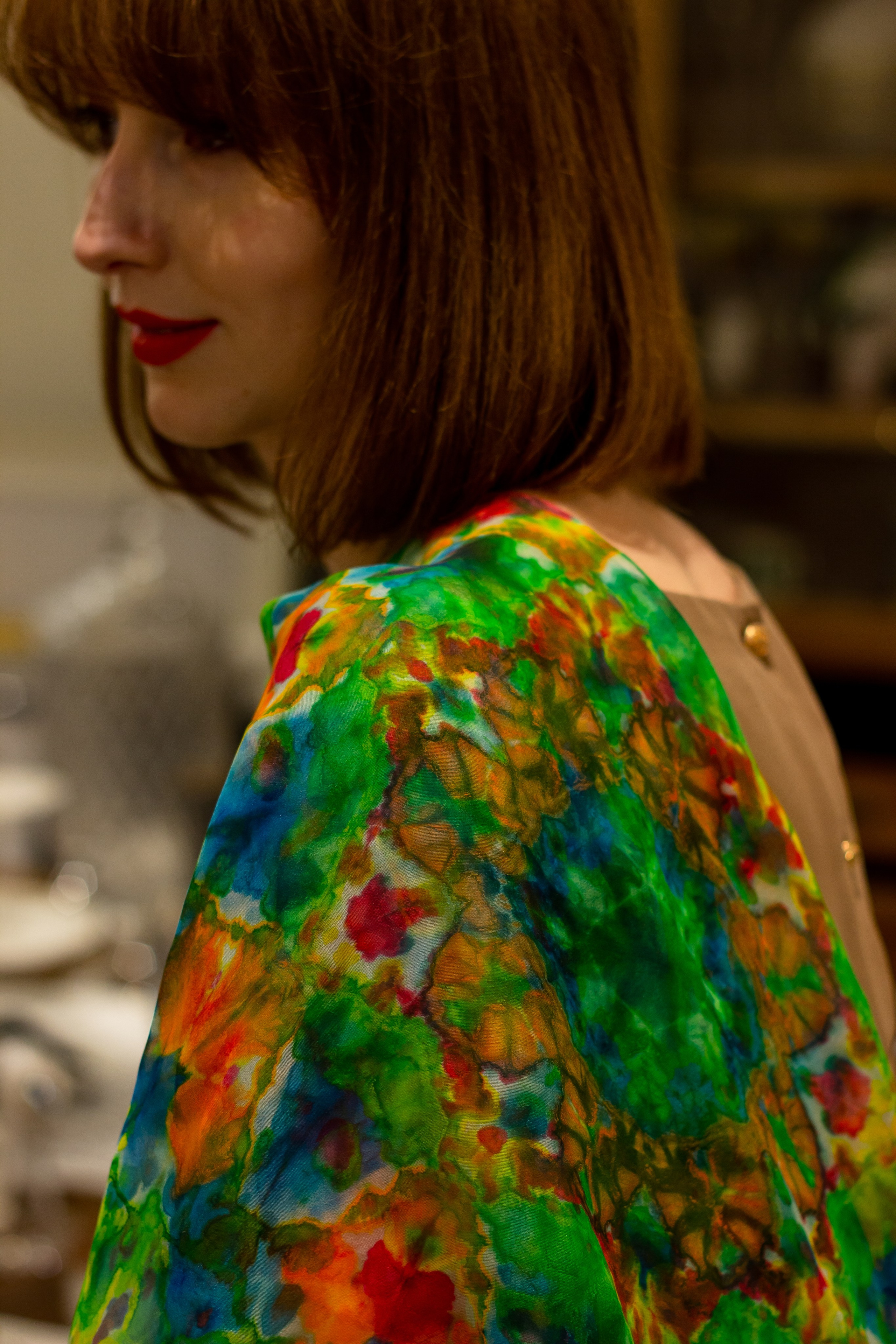 Батик Ольги Драгомировой. Фотограф в Челябинске Березина Екатерина