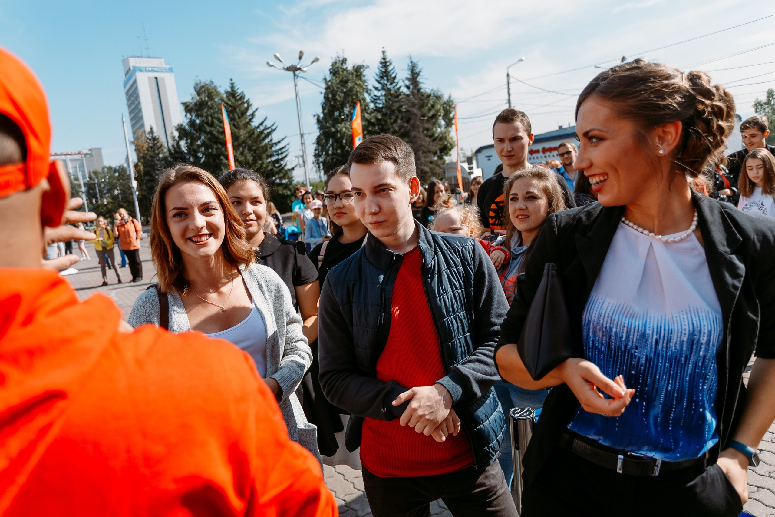 Попади на ТНТ @ Театральная площадь. Репортажный фотограф Максим Полянский. Москва, Санкт-Петербург, Красноярск