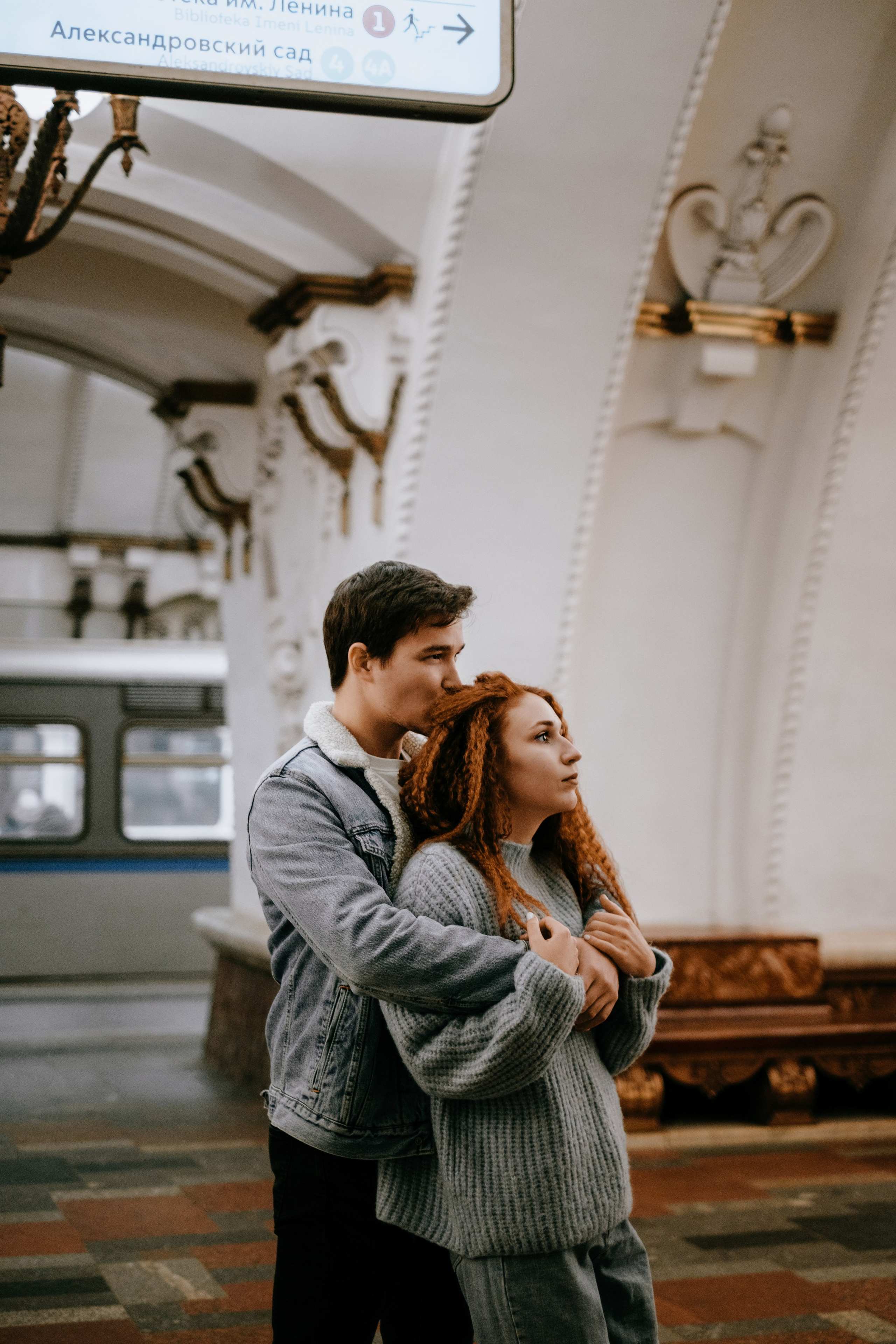 Любовь в ритме метро. Photographer Victoria Slavnova