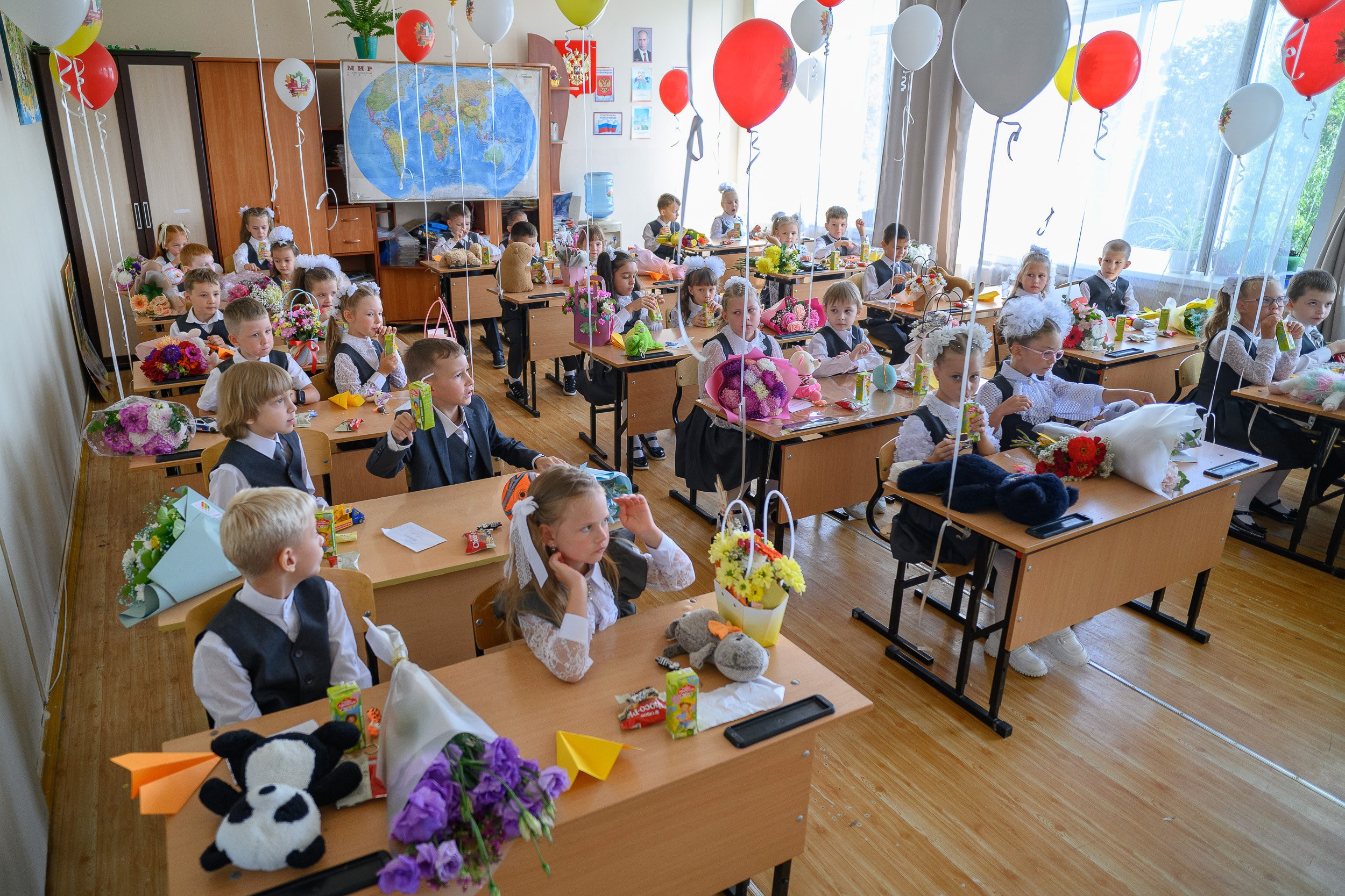 Линейка 1 Сентября. Фотограф Александр Данилов