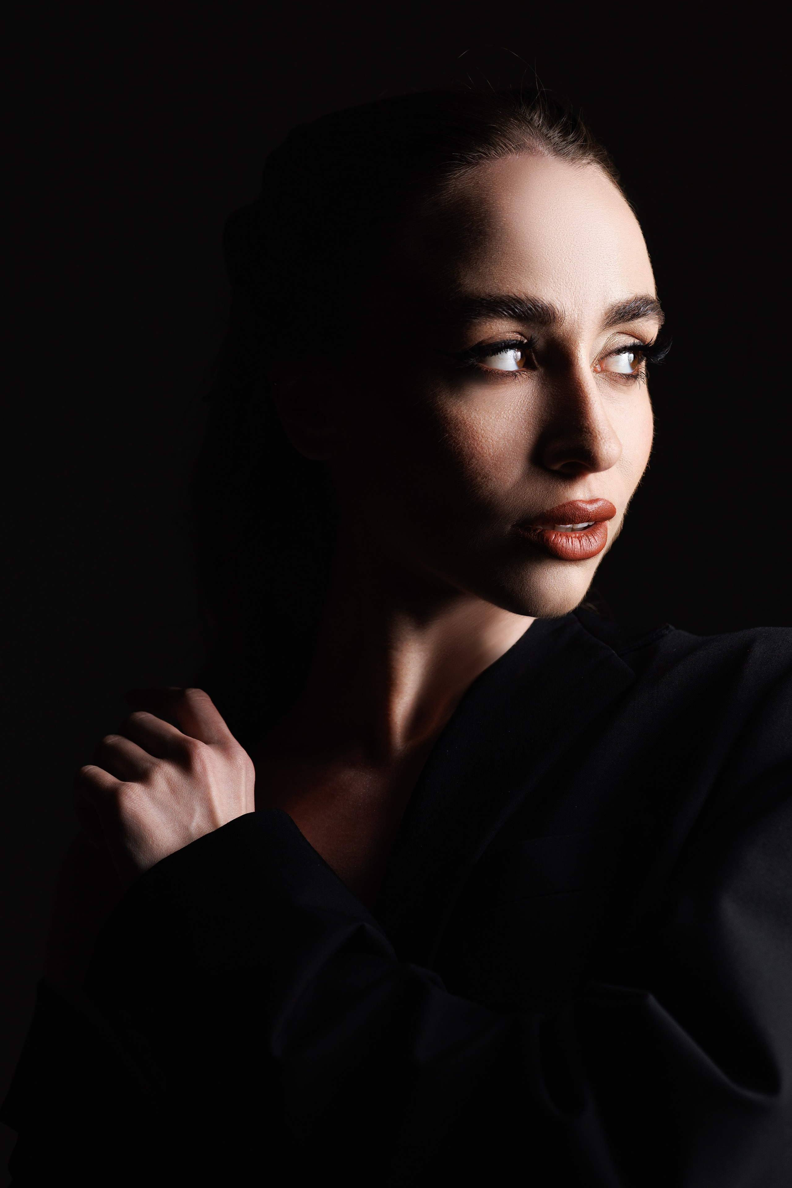 Женский портрет в студии. Фотограф Минск