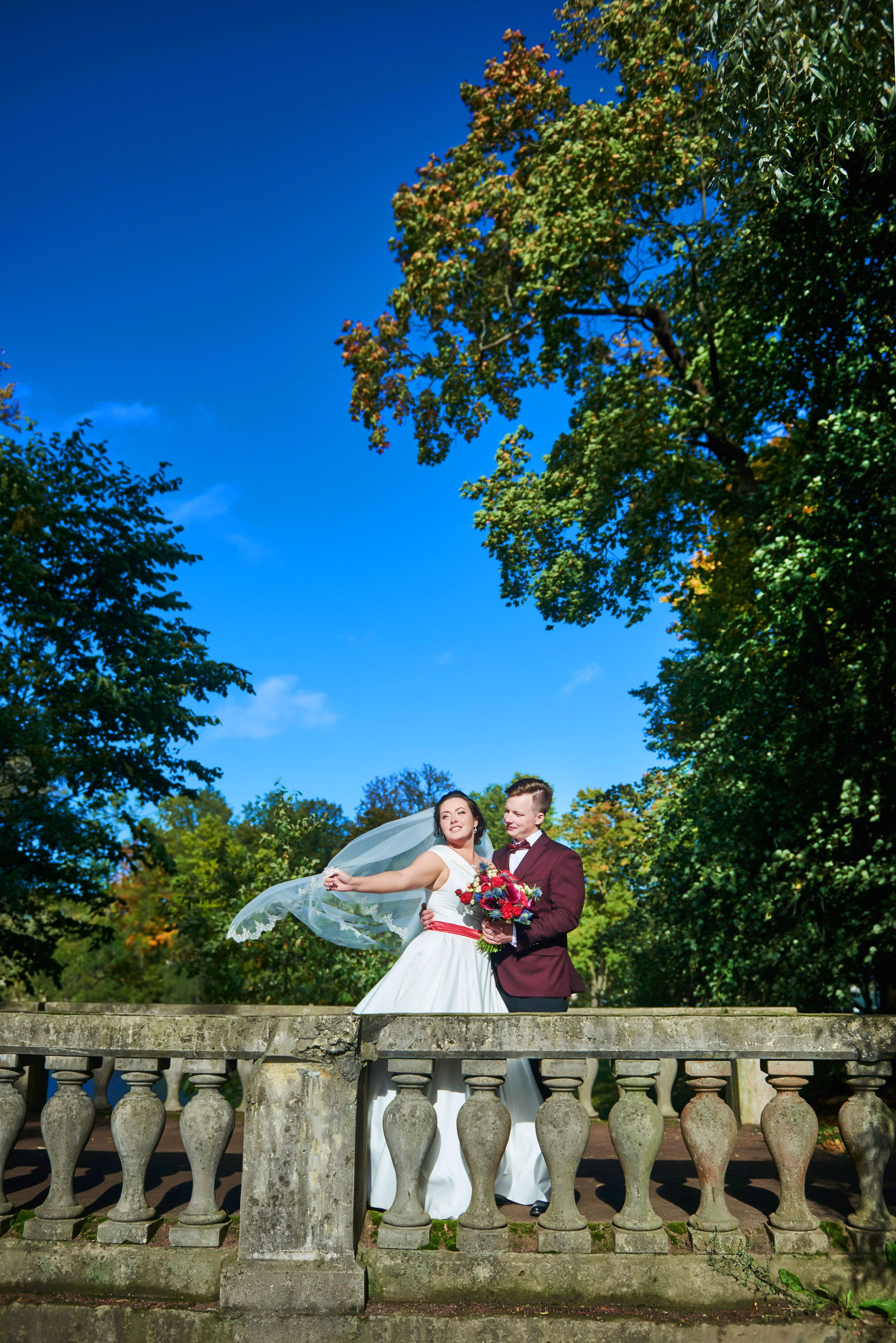 Ангелина и Сергей (фотосессия в осеннем Пушкине). Портретный, семейный и свадебный фотограф в Санкт-Петербурге и в Пушкине Ширяев Денис
