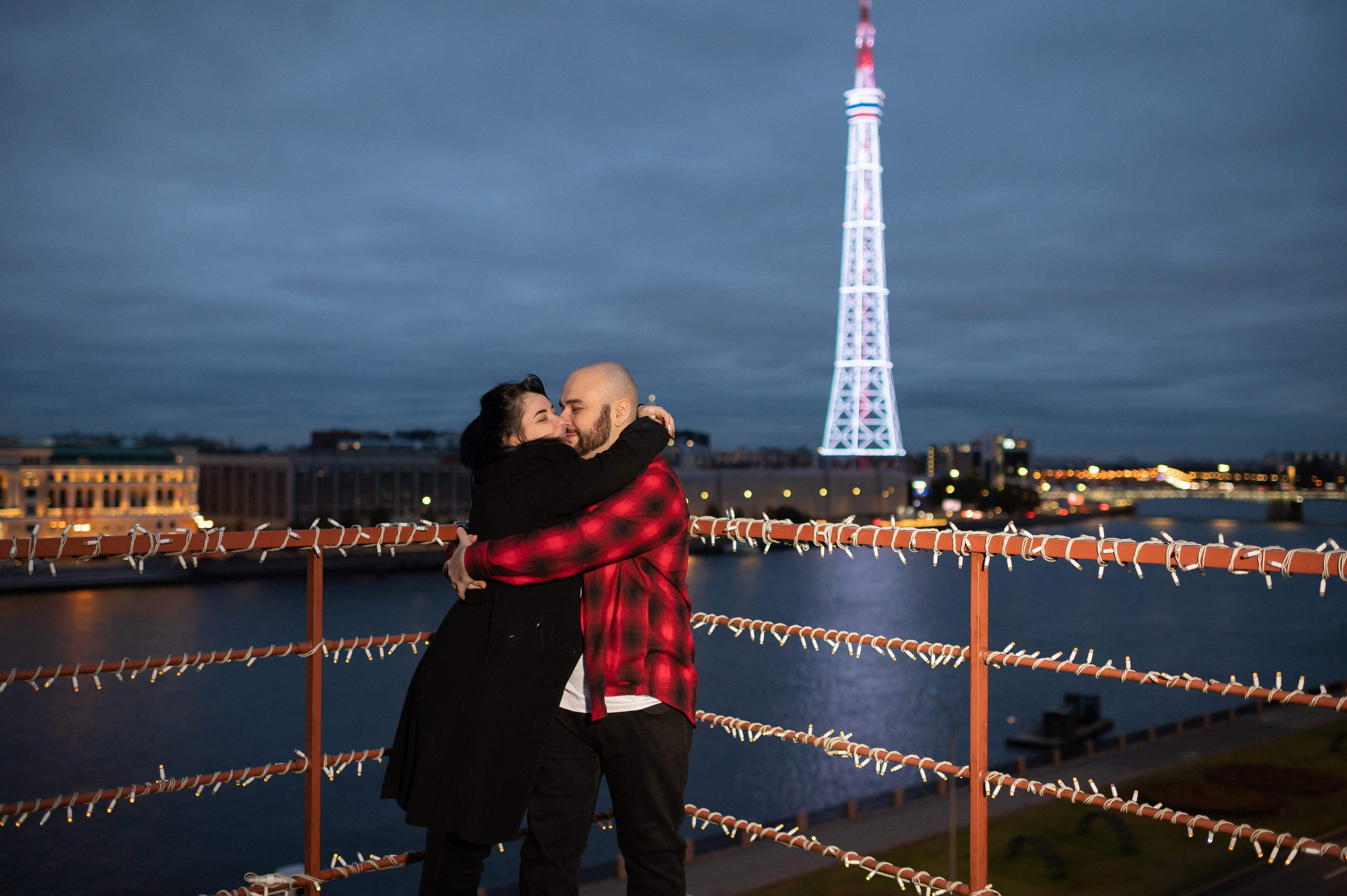 Гендер-пати на крыше Питера. Портретный, семейный и свадебный фотограф в Санкт-Петербурге и в Пушкине Ширяев Денис