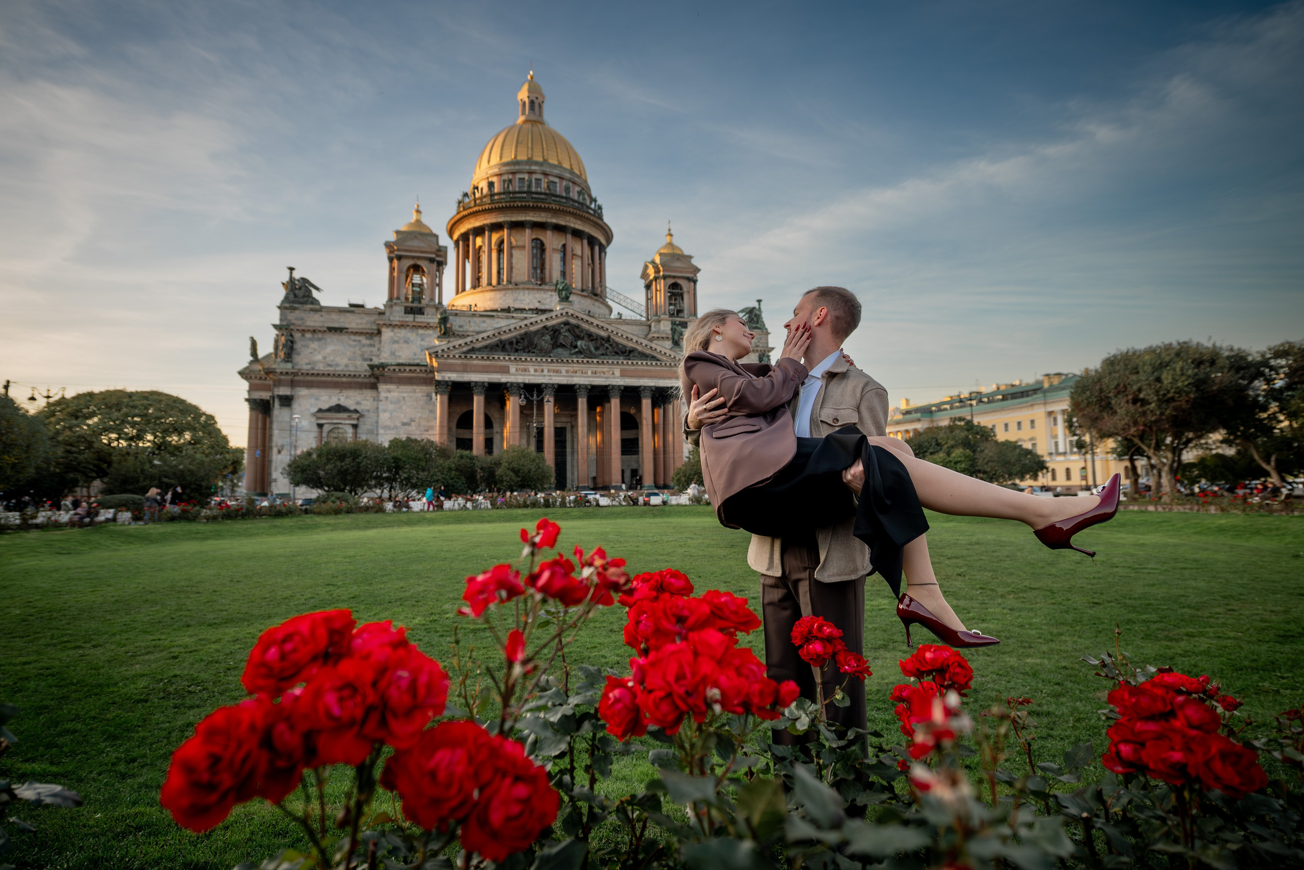 Виктория и Андрей (предложение). Портретный, семейный и свадебный фотограф в Санкт-Петербурге и в Москве Ширяев Денис