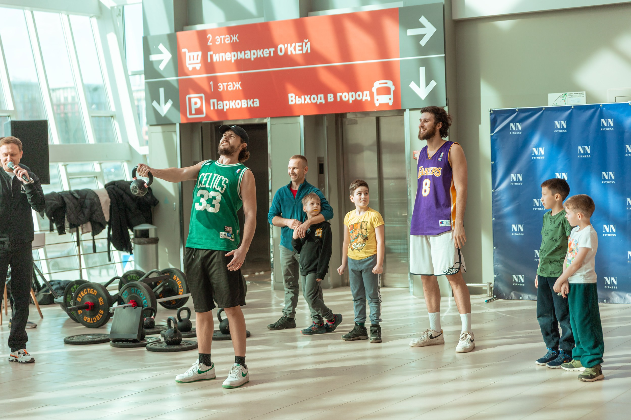 День рождения фитнес зала NN fitnes. Фотограф Тюмень