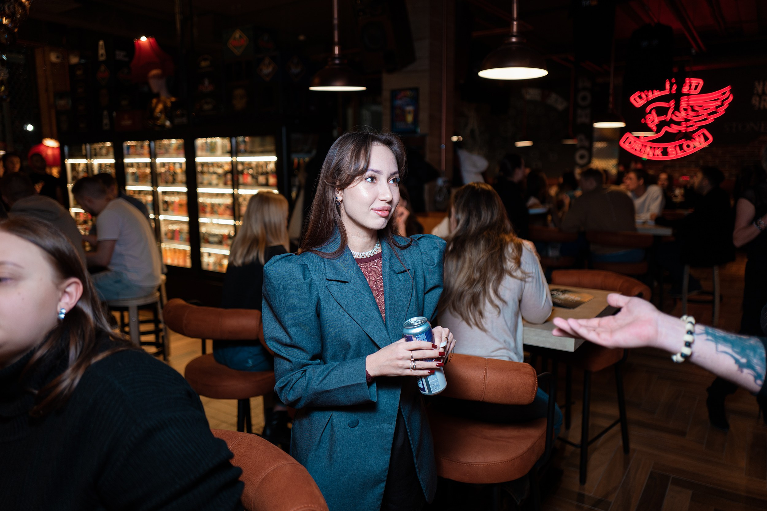 Открытие Бара Top-Hop на улице Фармана Салтанова 06.12.24. Фотограф Тюмень