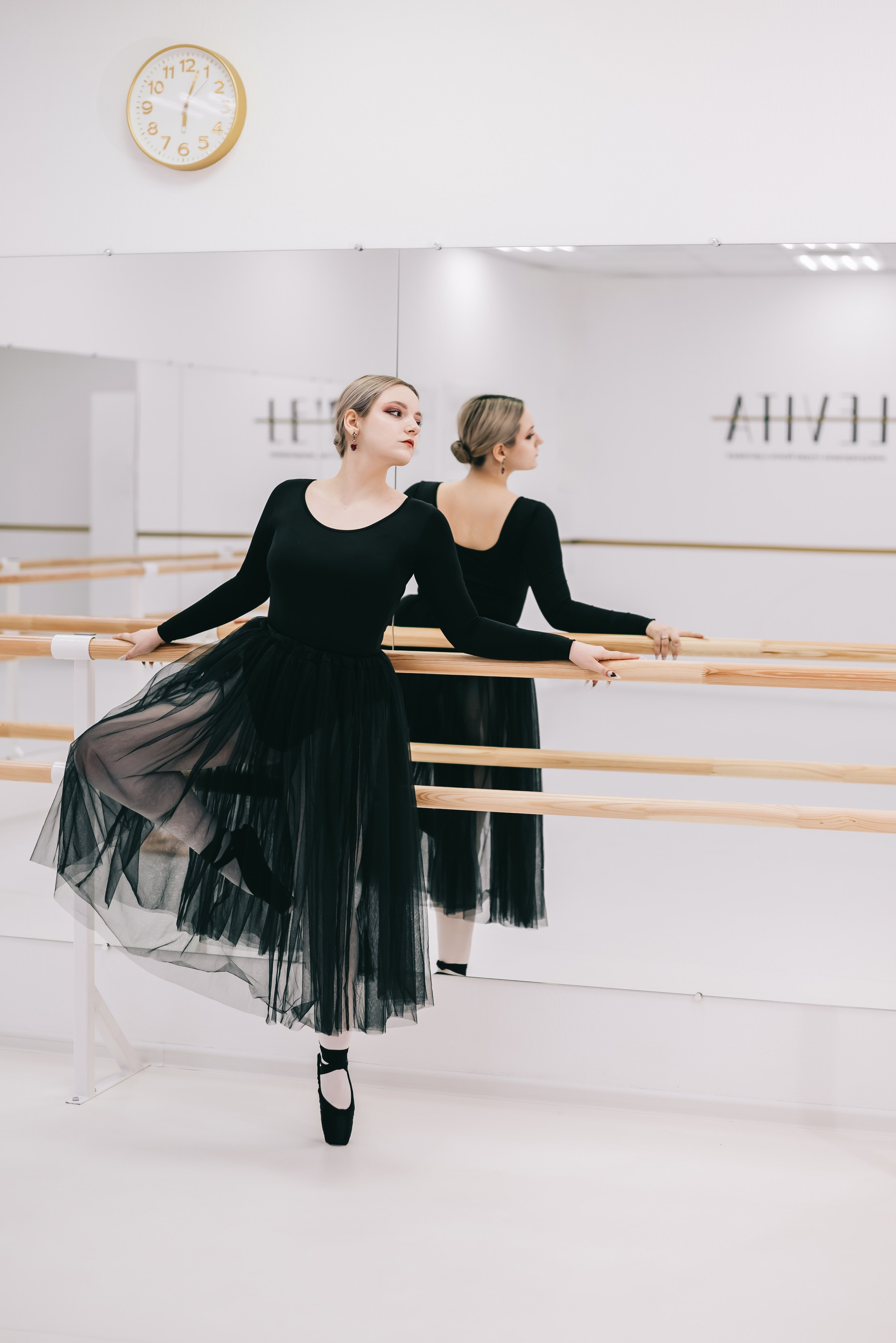 Фотосессия для балетной студии LEVITA