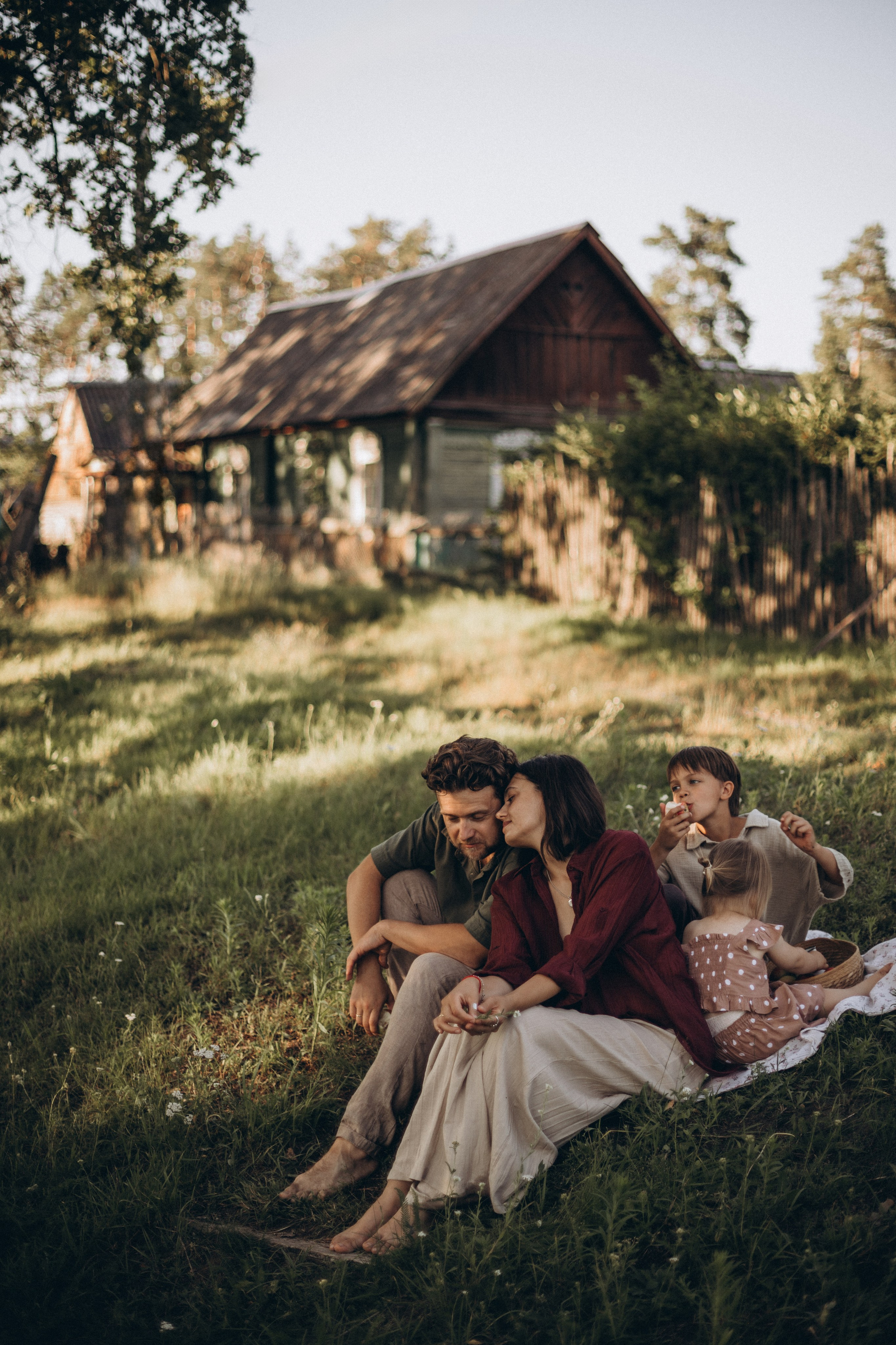 Летом в деревне. Семейный фотограф в Брянске Зурилина Екатерина