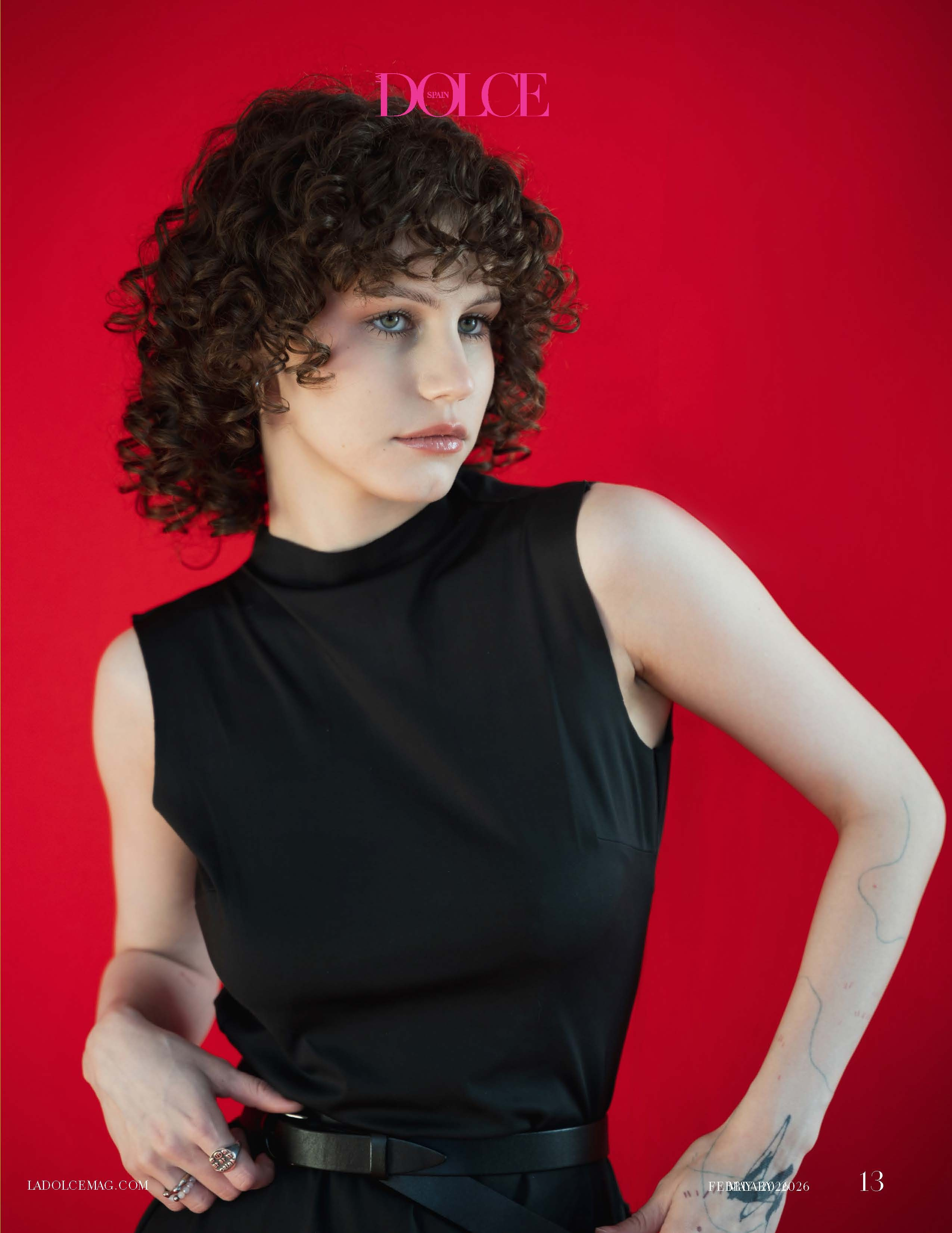 DOLCE Magazine The February Portrait Edition Vol.2 2026. Фотограф в Омске Елизавета Кириллова