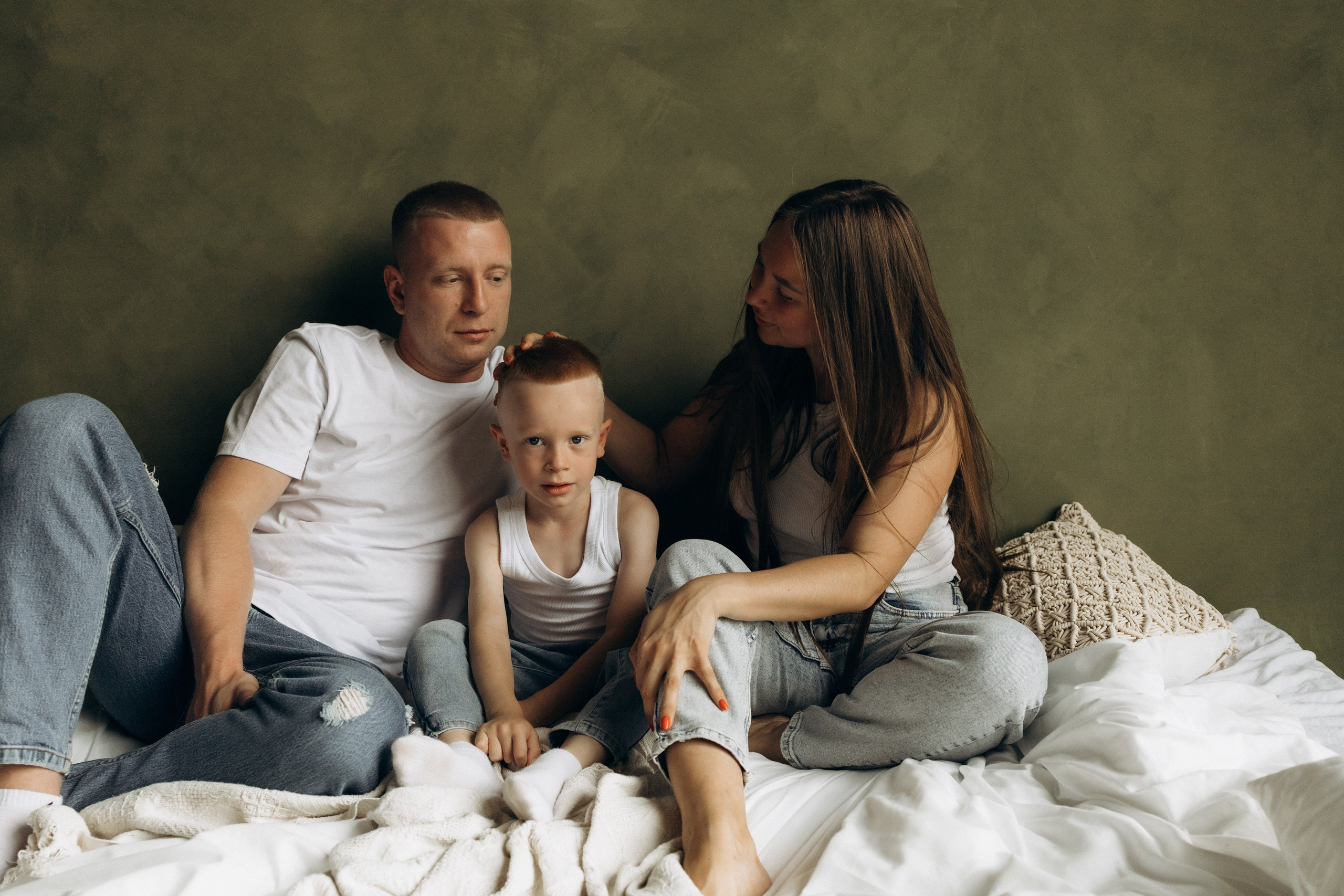 Виталий Оля и Макар. Фотограф женского портрета и семейных историй в жанре life в Нижнем Новгороде Елена Матросова