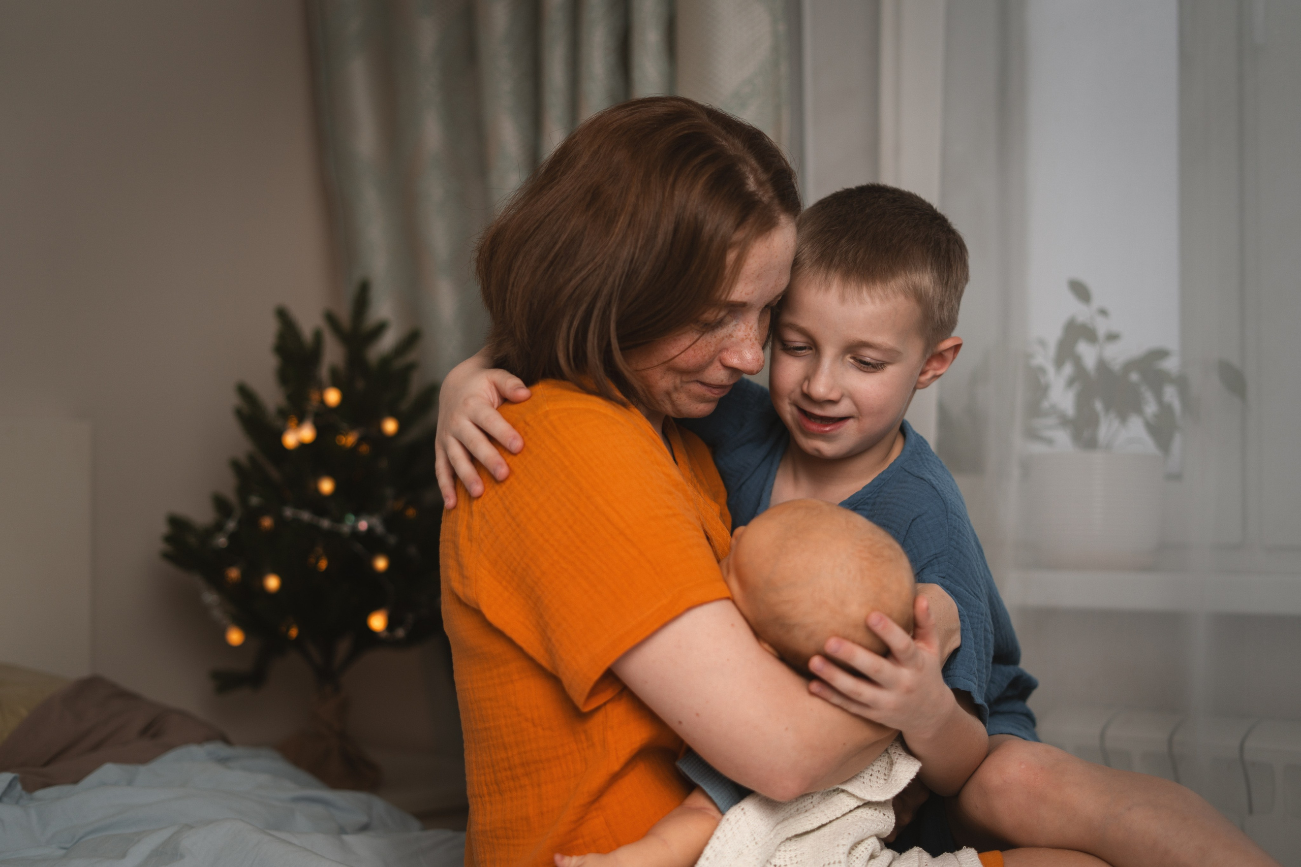 Семейная съемка в студии, дома. Семейный и детский фотограф в Санкт-Петербурге Анна Никитина