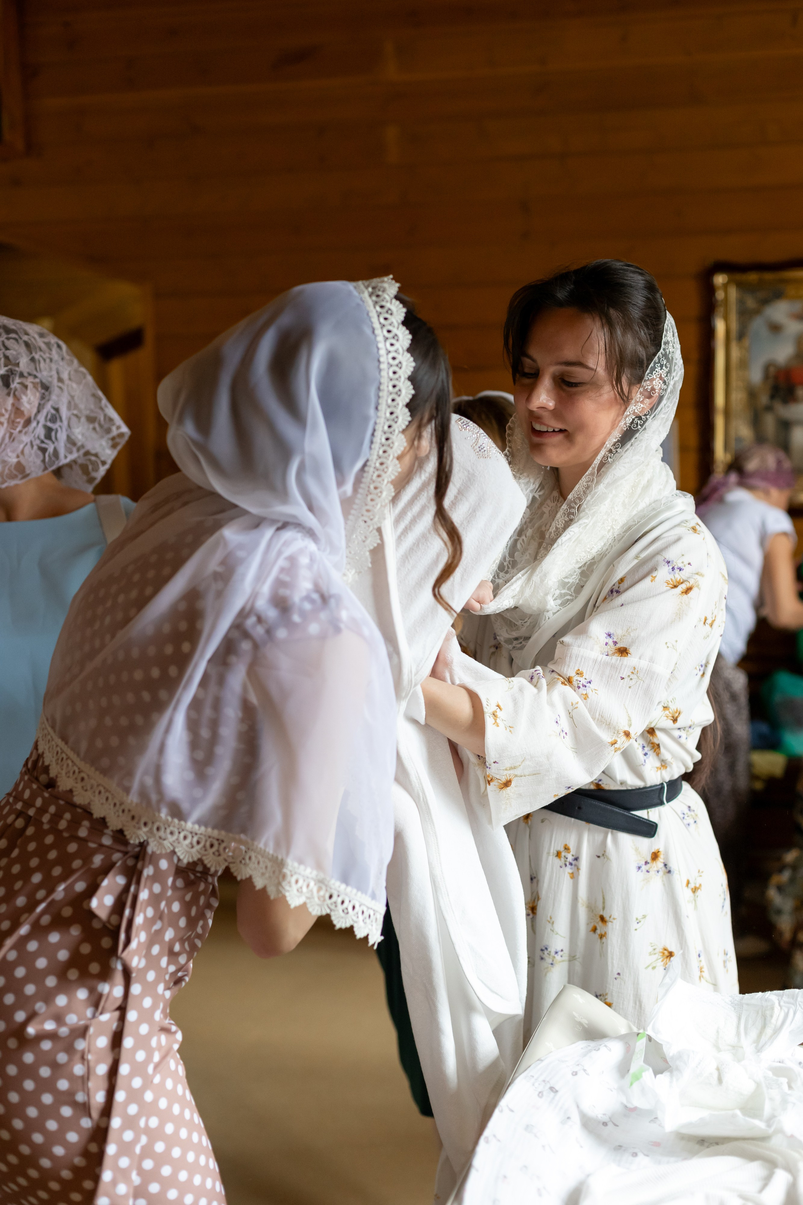 Таинство крещения Храм Святого страстотерпца Императора Николая Второго (г. Щелково). Фотограф Щелково/ Москва Татьяна Жучкова