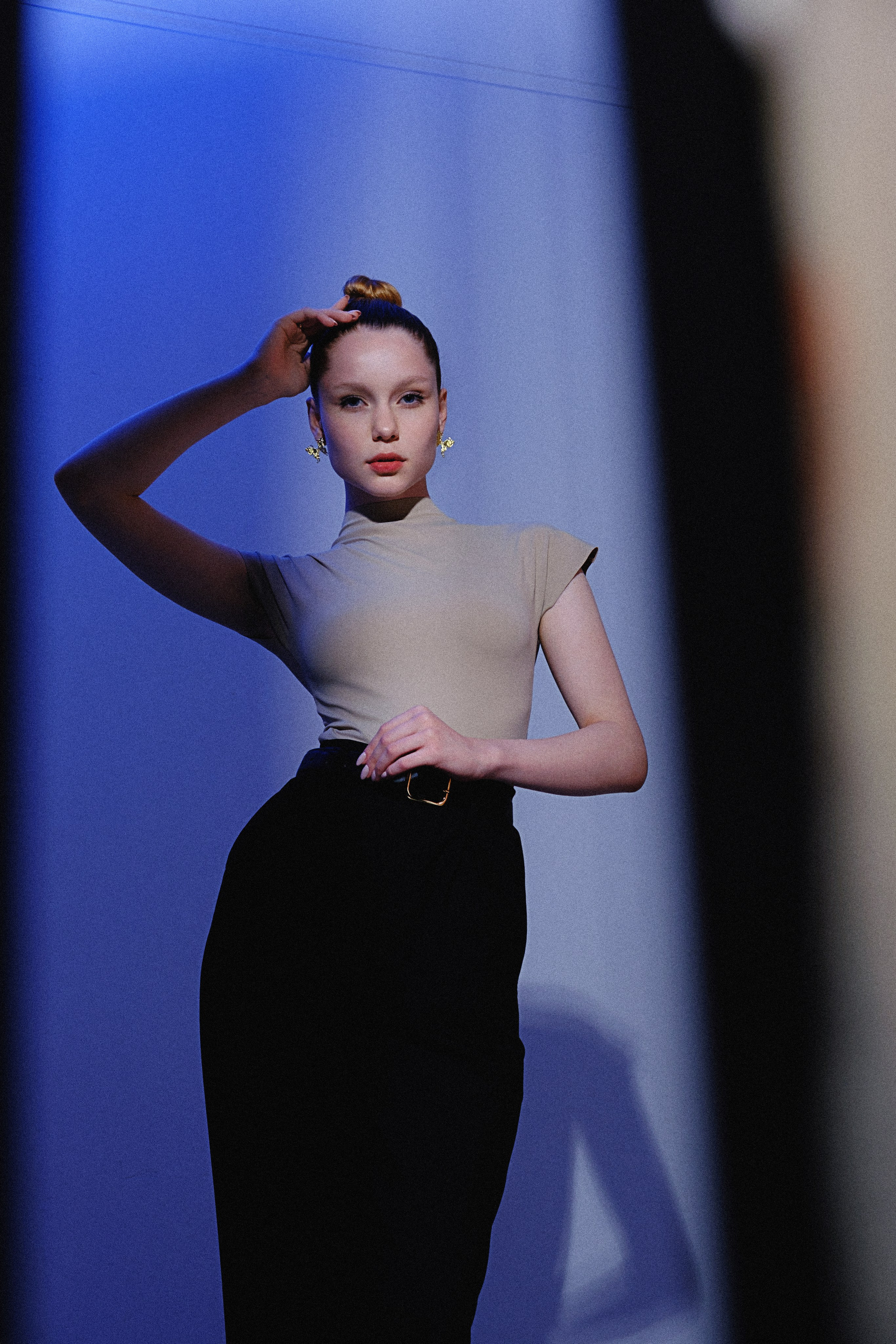 Игра света и цвета в модельных тестах. Фотограф и видеограф в Омск/Москва Сащенко Лера