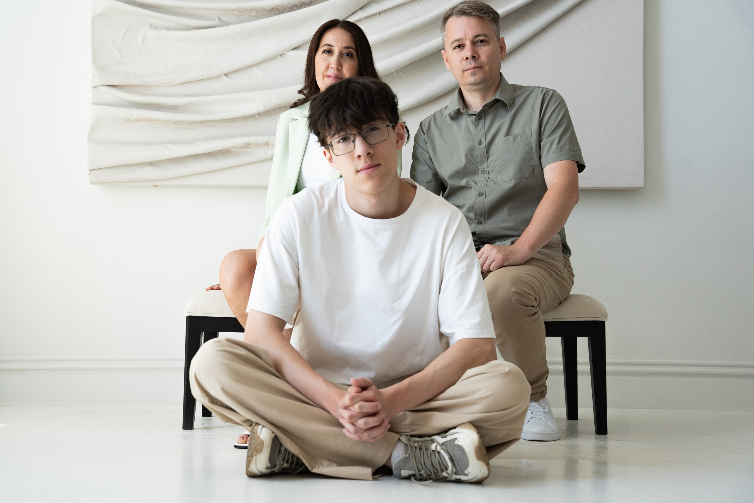 Семейная съемка в студии