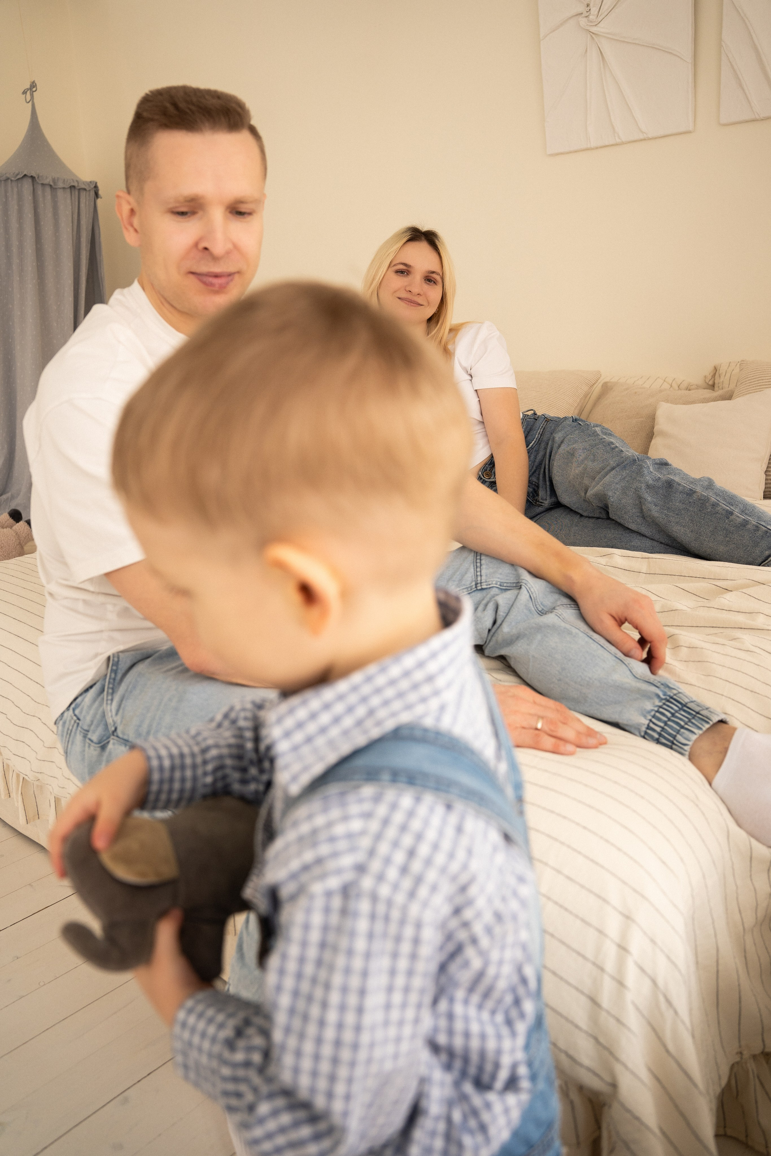 Семейная съемка в студии