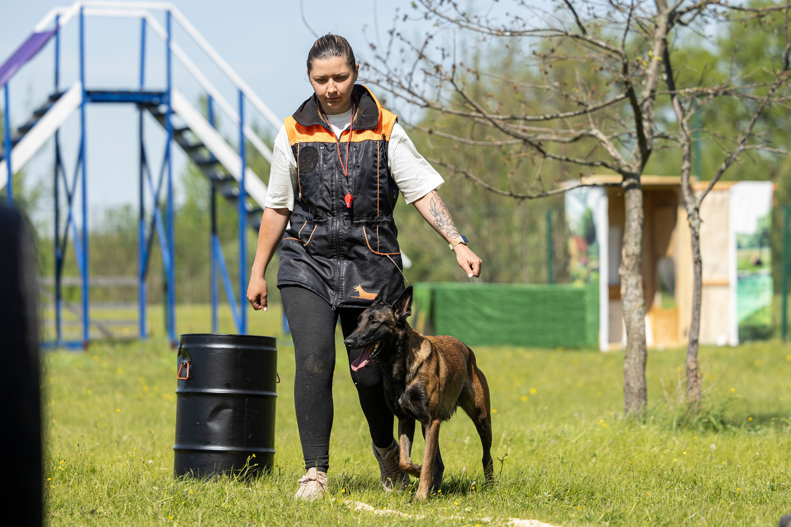 Испытания по мондьорингу в Нижнем Новгороде. Фотограф-анималист Анна Маринич