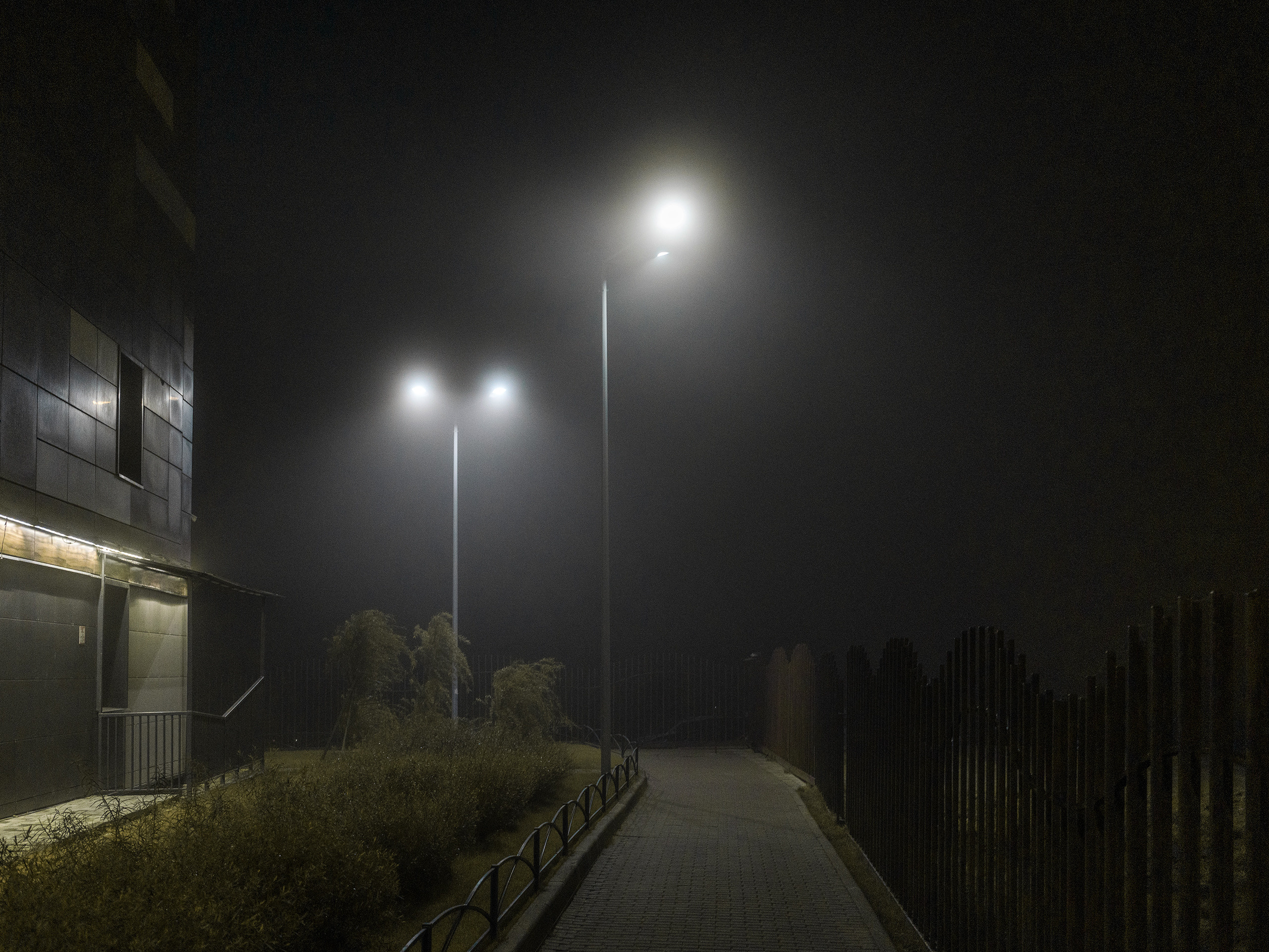 Туман. Фотограф документалист Виктор Гаршнеп