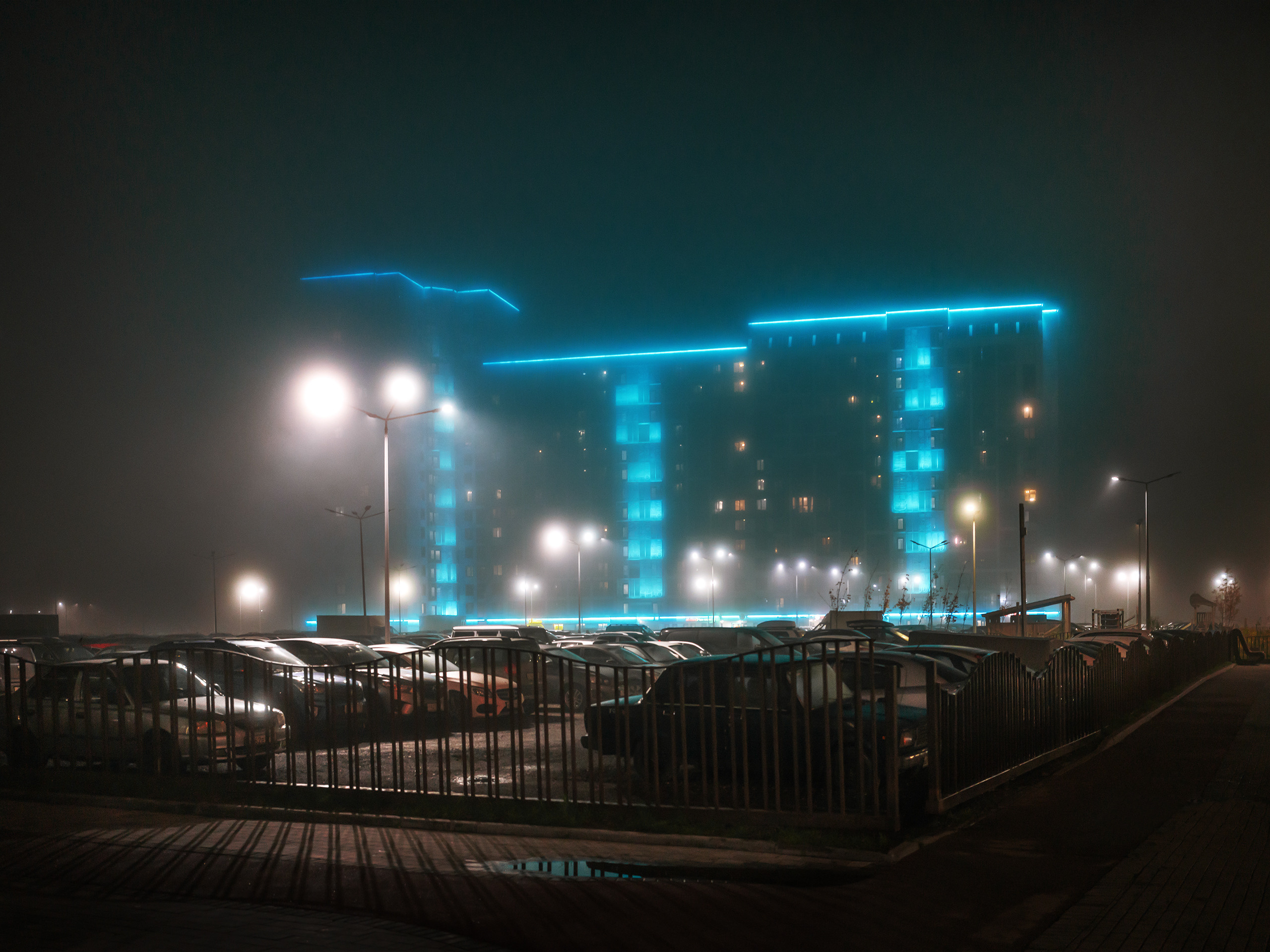 Туман. Фотограф документалист Виктор Гаршнеп