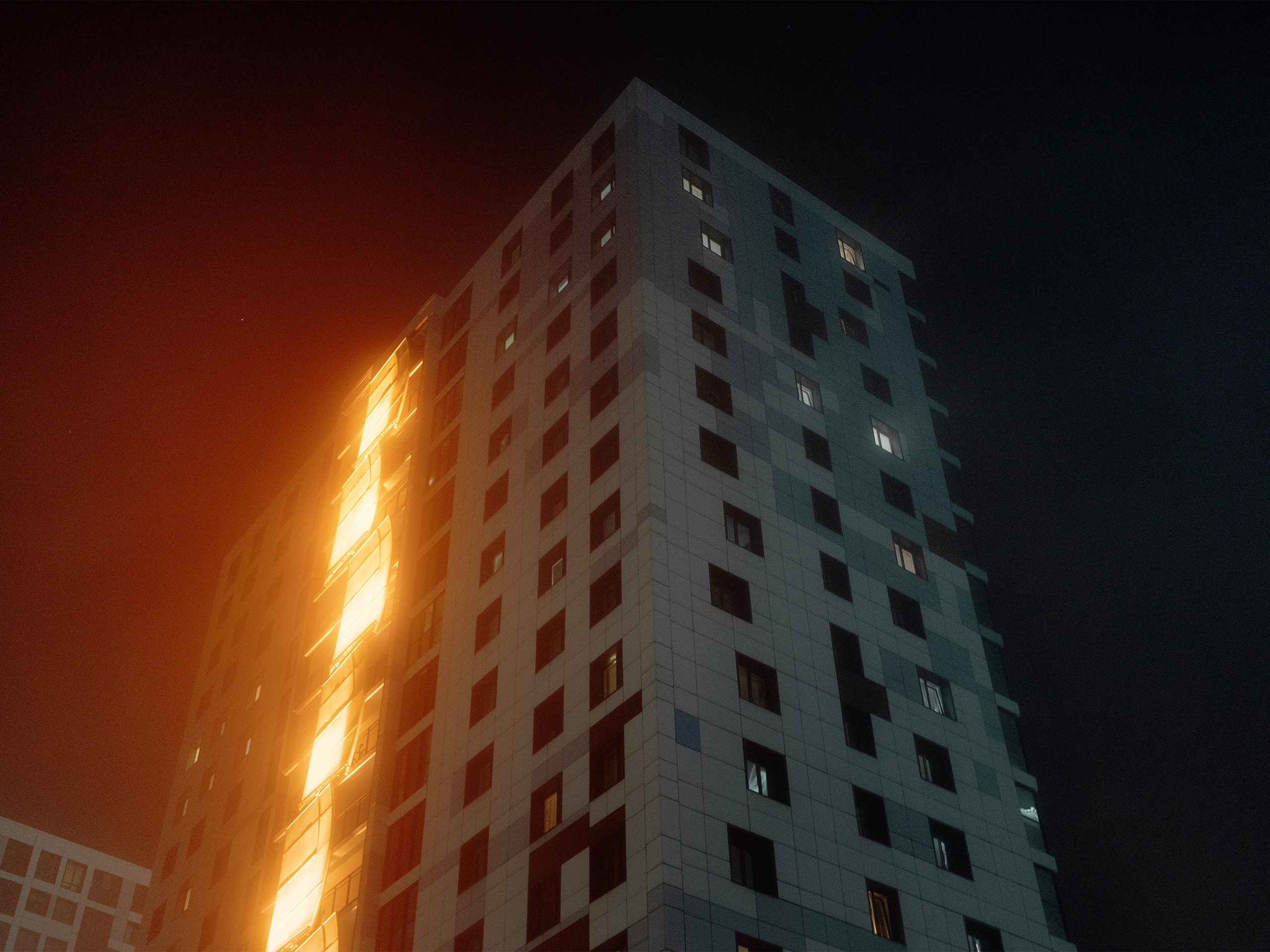 Туман. Фотограф документалист Виктор Гаршнеп