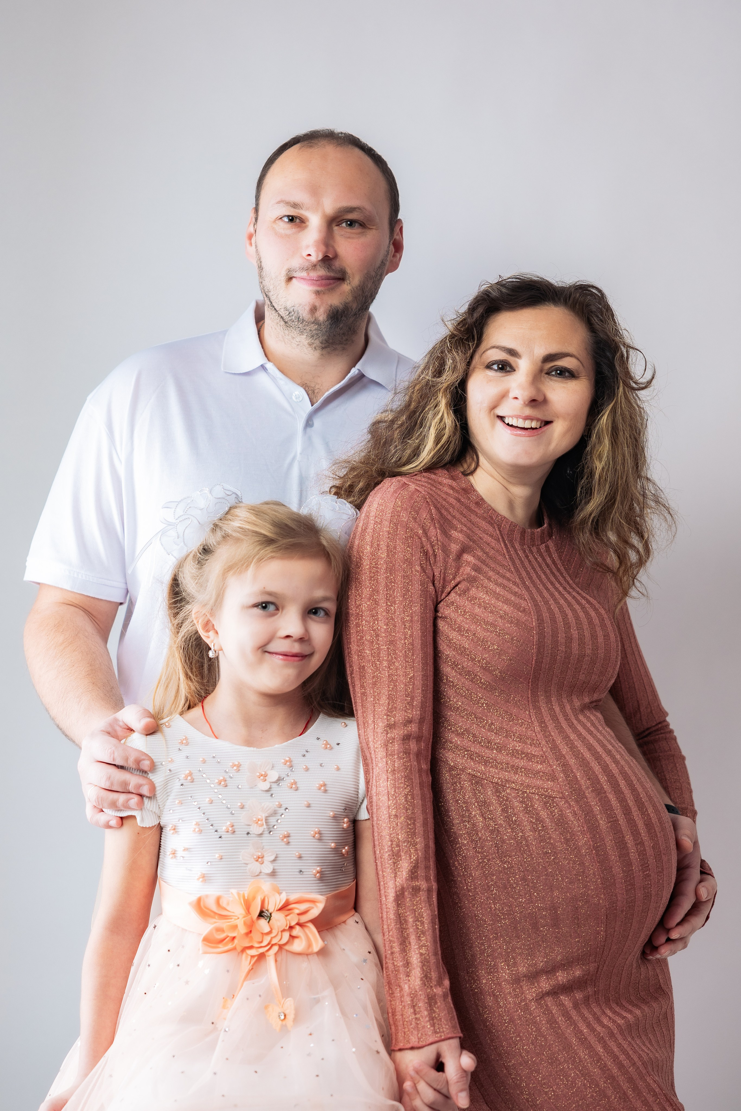 Беременность. Студия. Смешанный свет. Свадебный и семейный фотограф в Москве Красинская Мария