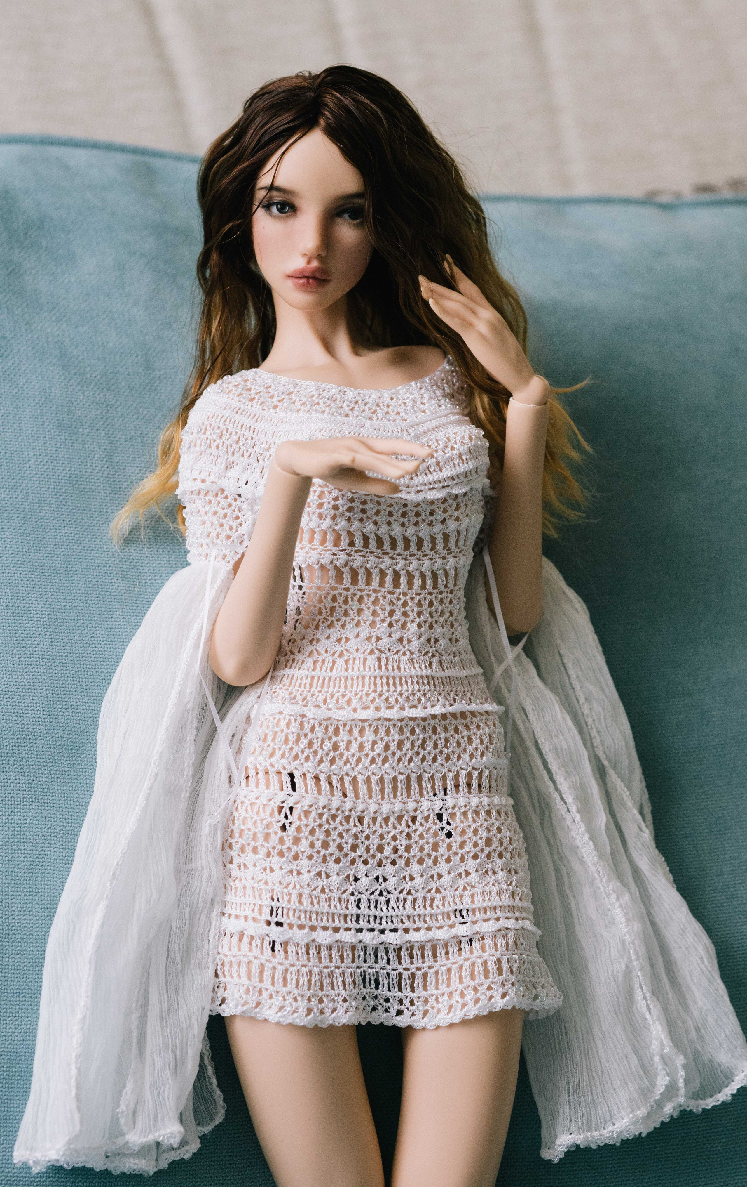 2024. Ombra di seta — эксклюзивная одежда ручной работы для авторских кукол