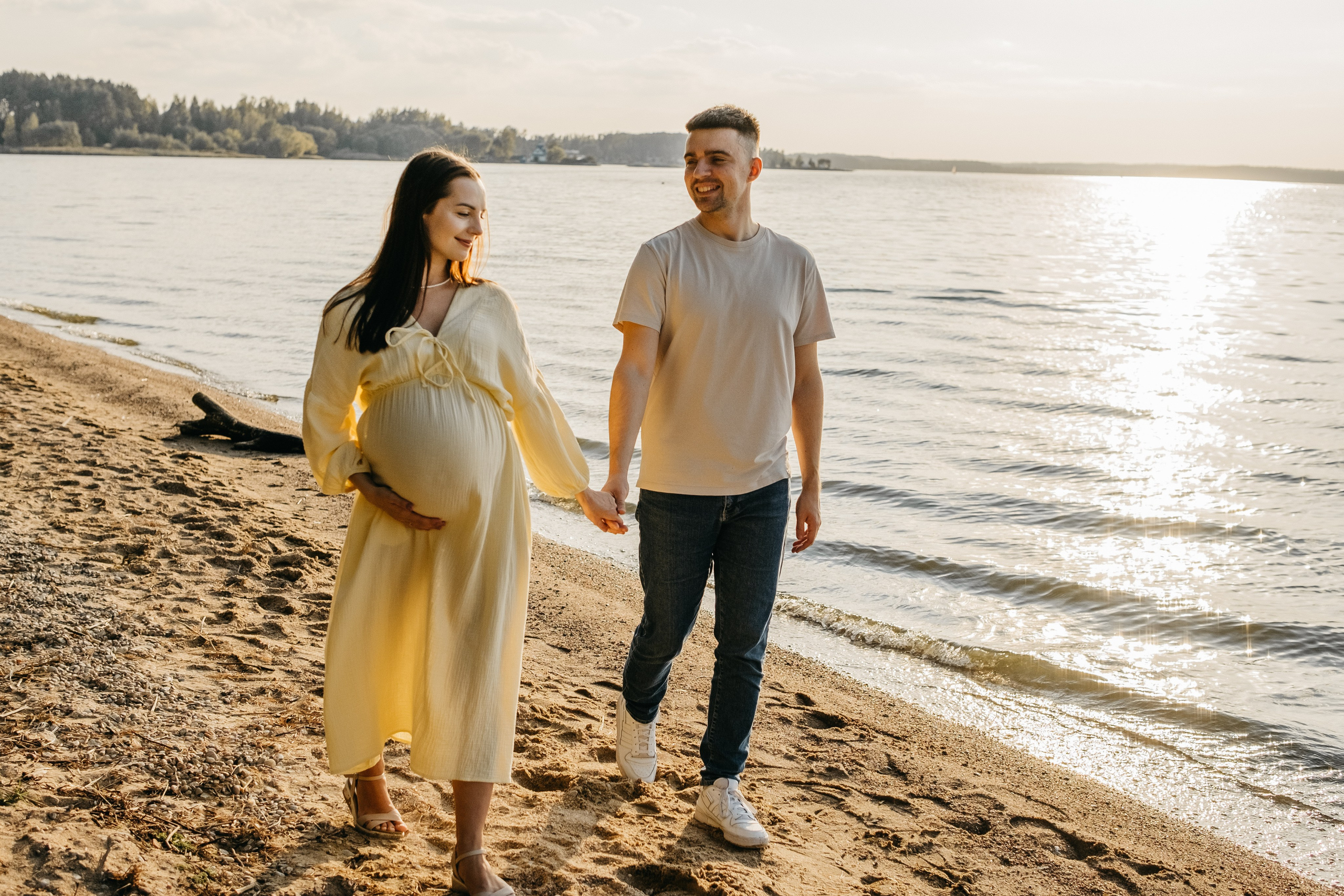Фотосъемка беременности на природе. Семейный фотограф в Минске — Алина Тиханович