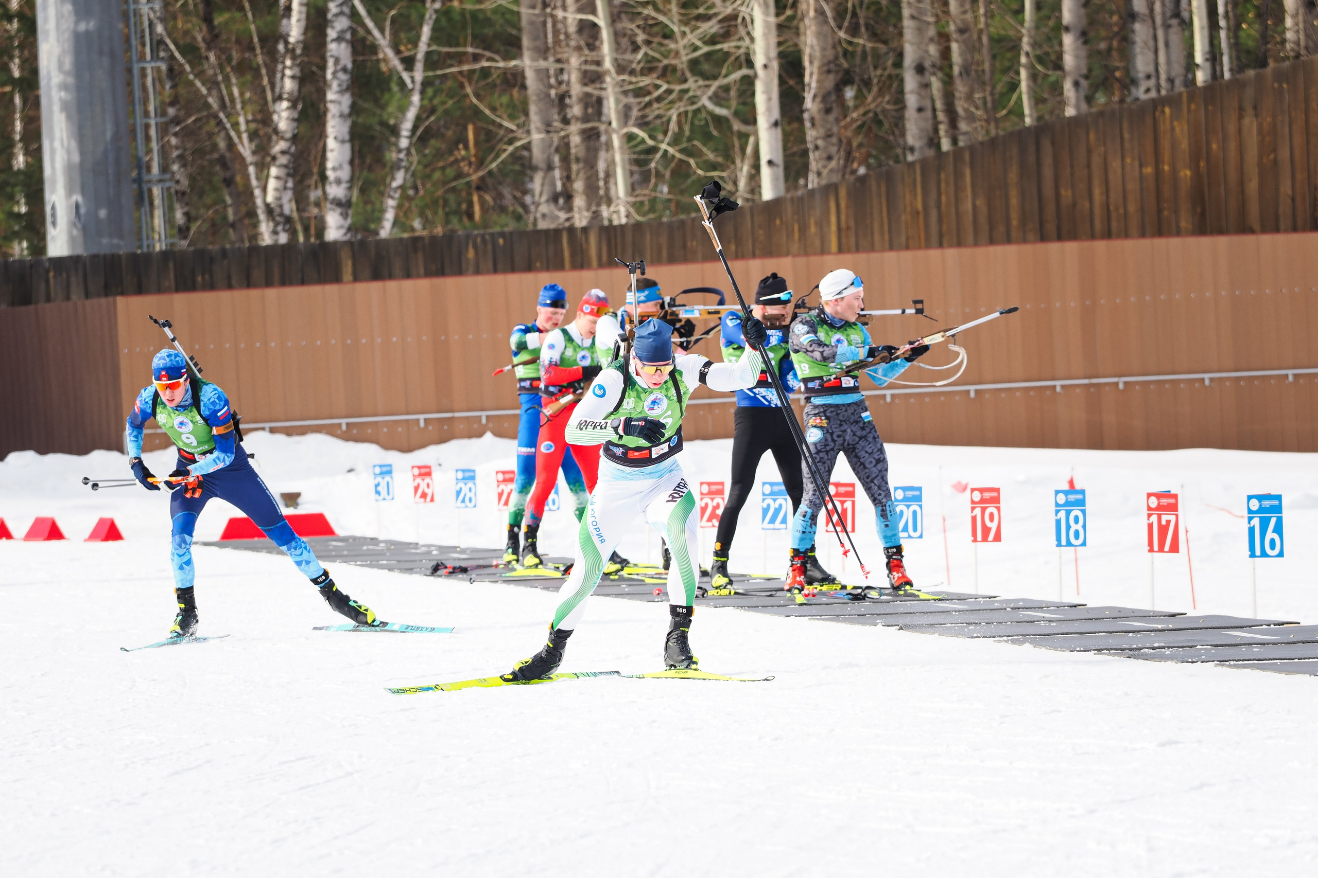 Биатлон / Первенство России. Репортажный фотограф Алексей Козьмин