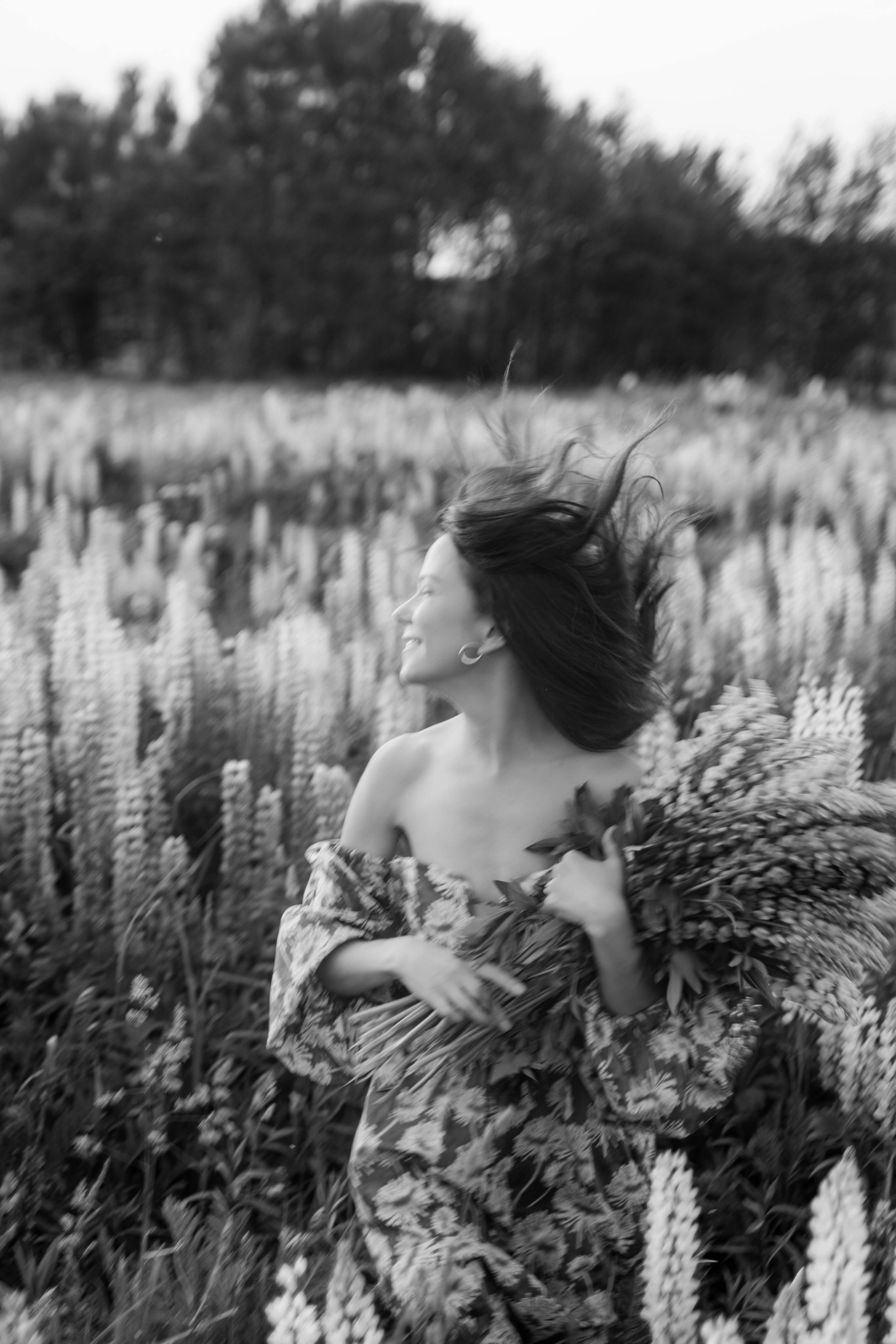 Наташа и люпины. Фотограф и видеограф в Москве и Абу Даби Мария Кулагина