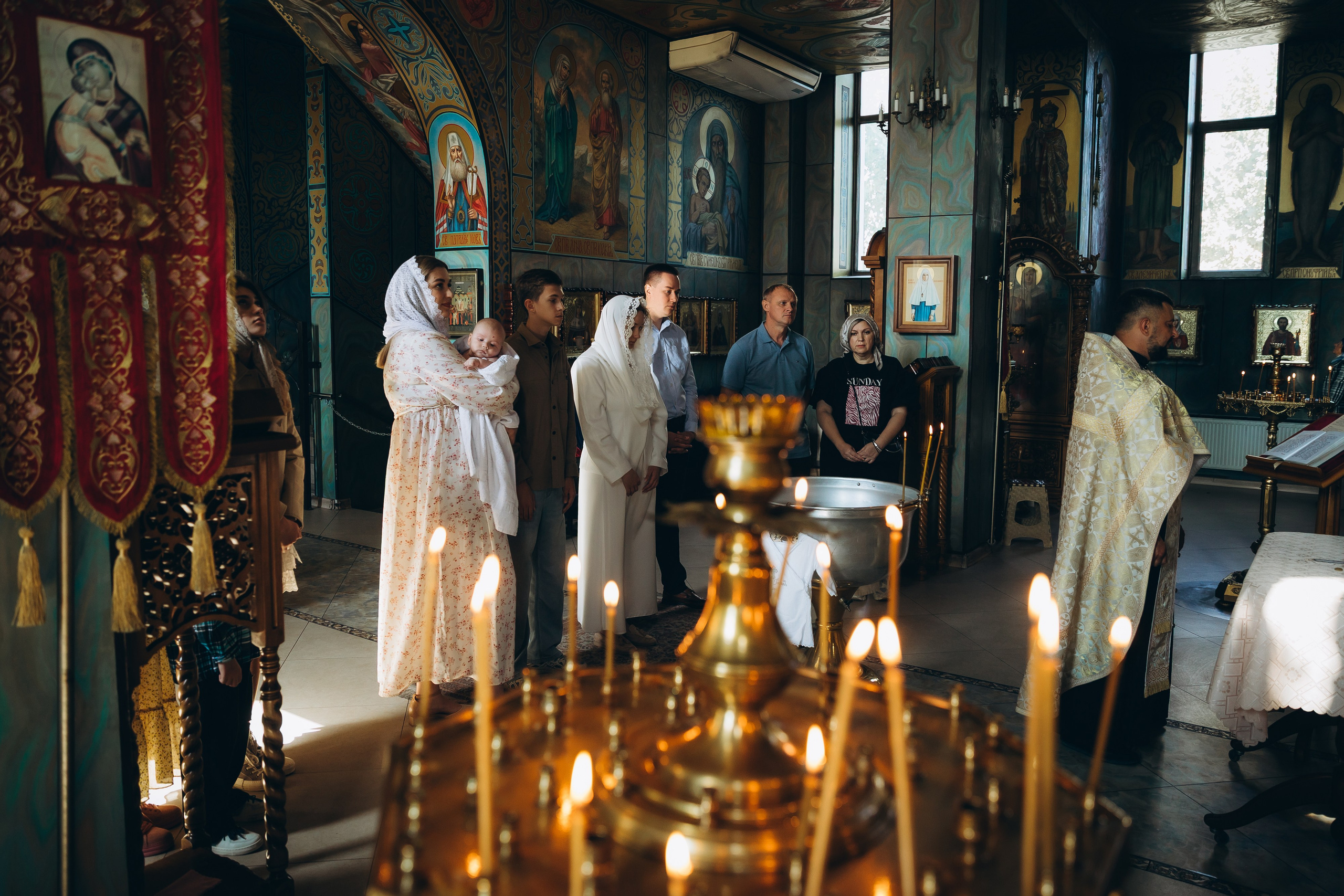 Таинство Крещения Ильи. Фотограф в Краснодаре Алла Потоцкая