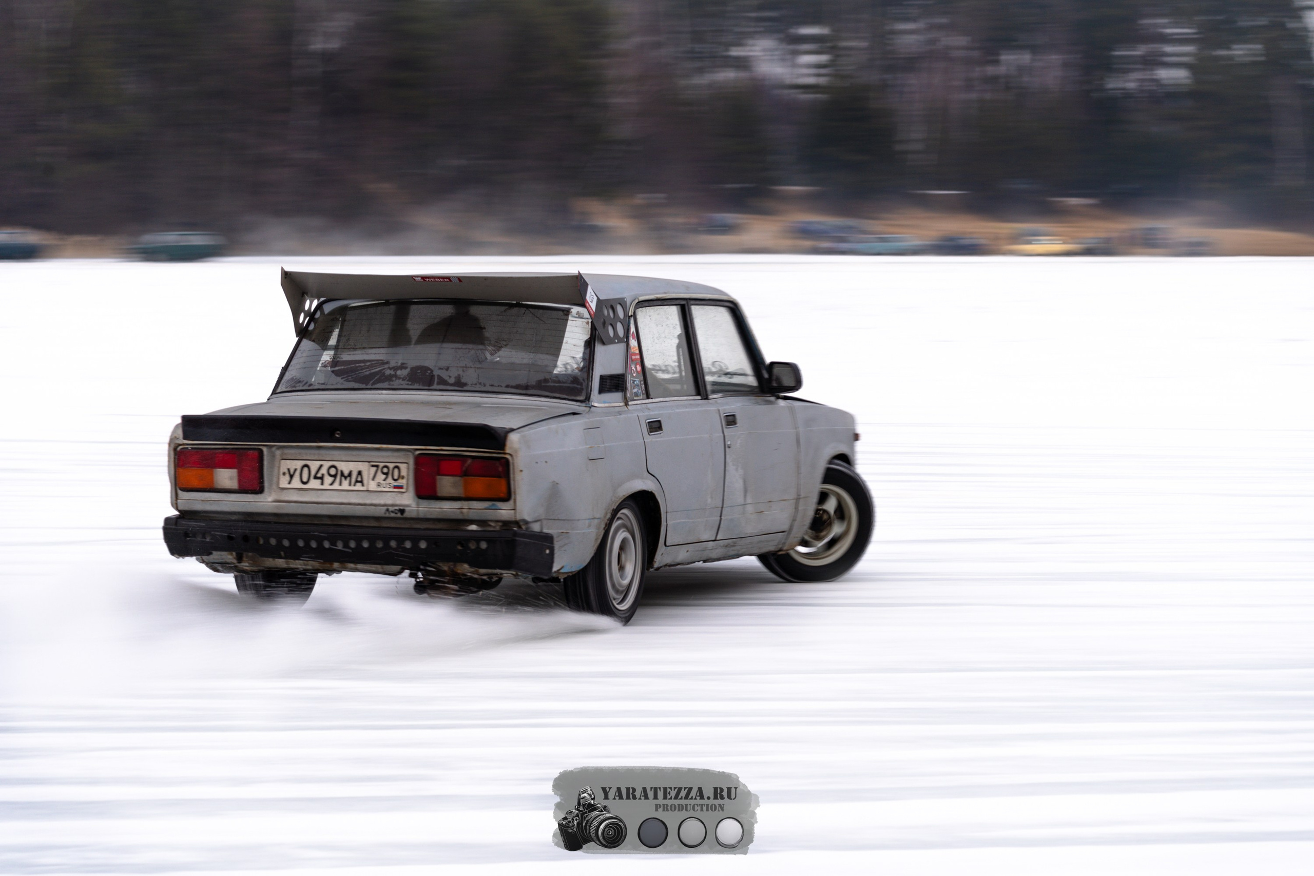 Тренировочный день на ледовой трассе. Yaratezza production