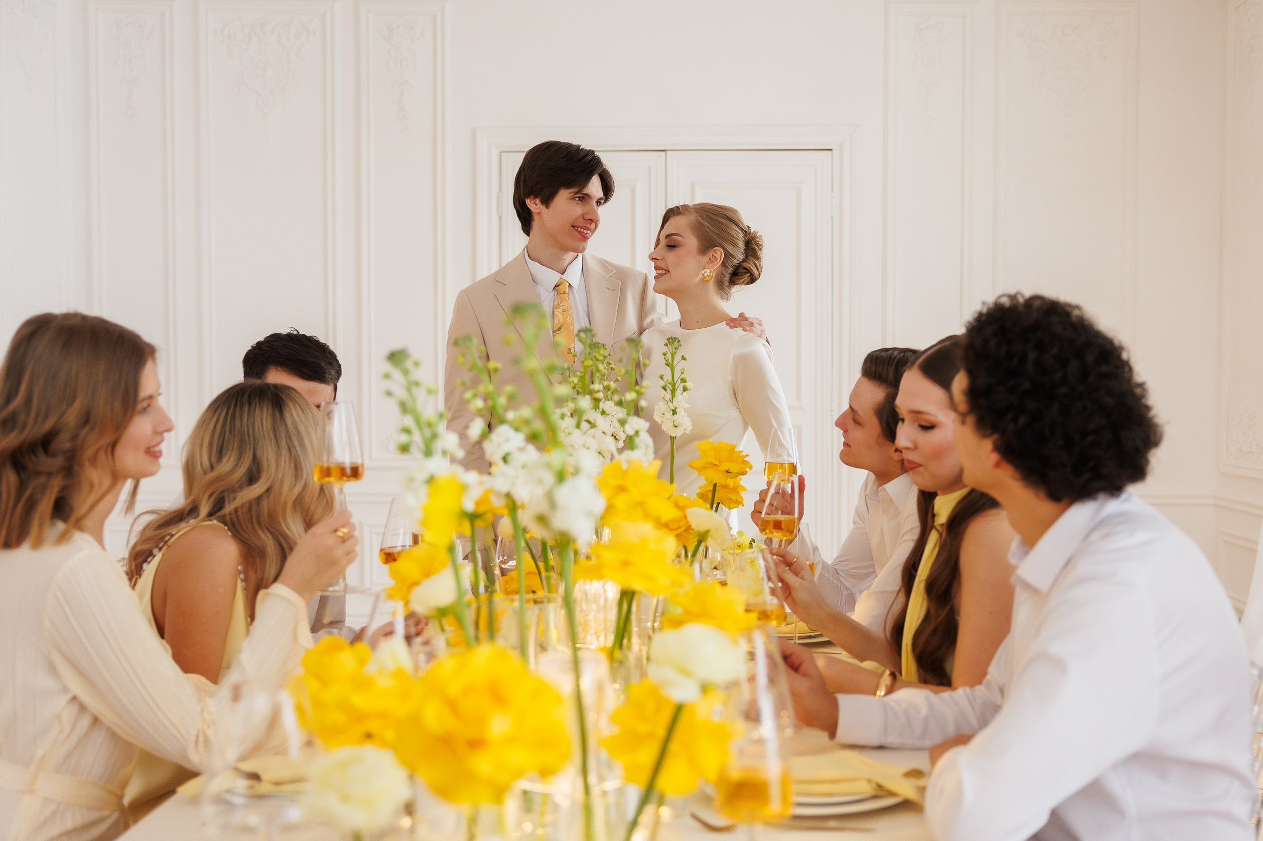 Камерная свадьба: весеннее настроение. Свадебный и семейный фотограф в Москве Красинская Мария