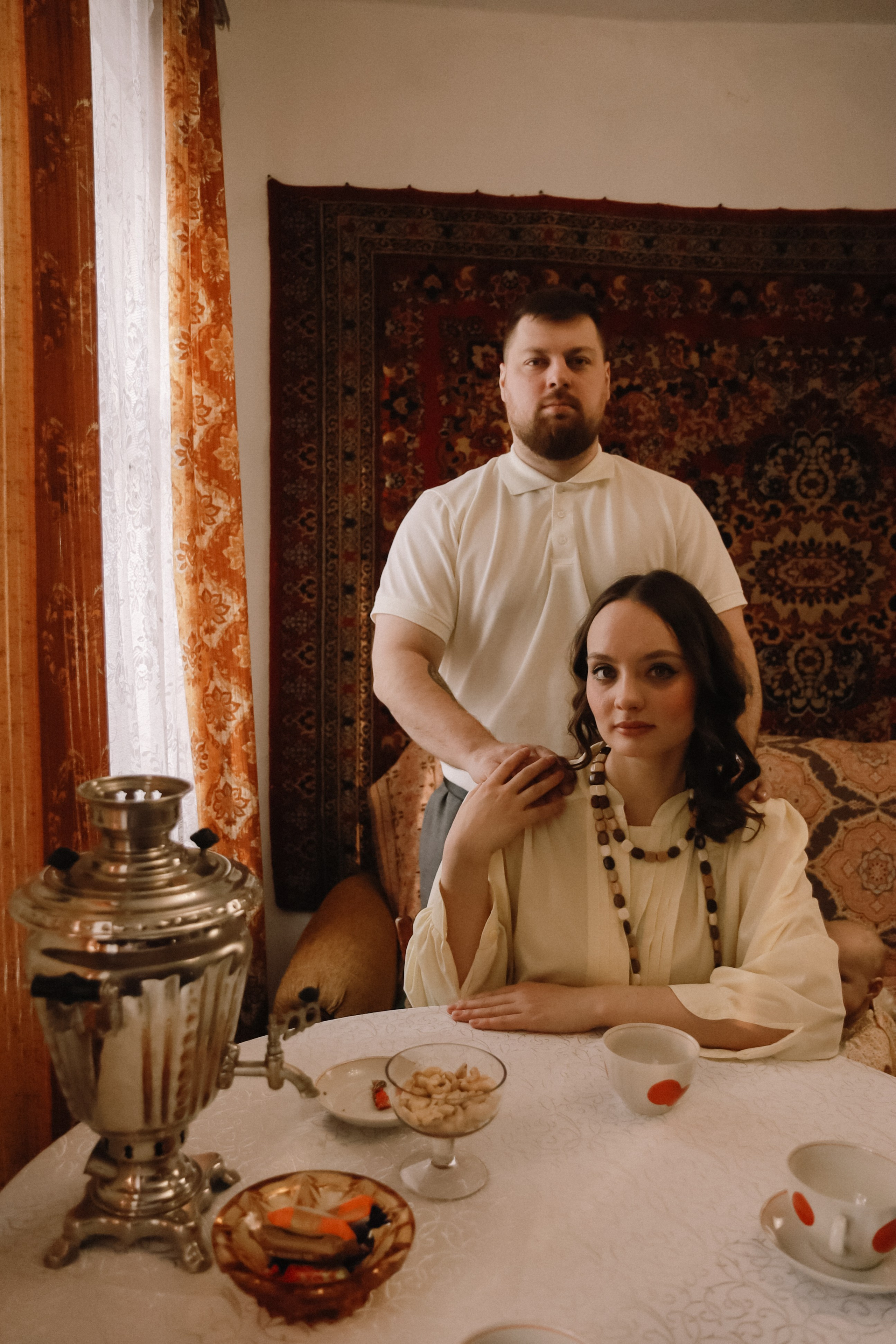 Фотосессия в стиле 90-х ссср. Семейный фотограф в Томске Максимова Екатерина