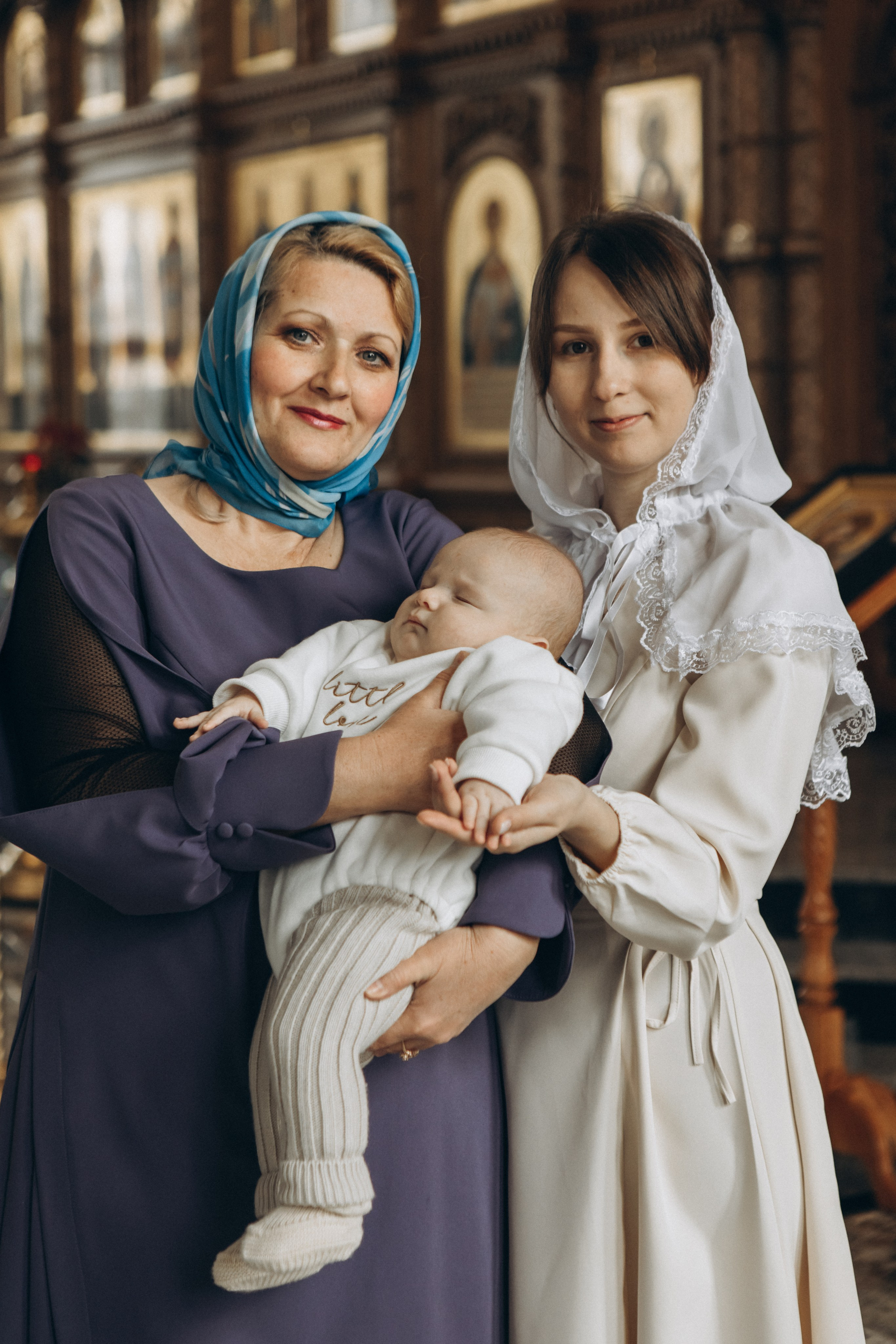 Крещение Дмитрия. Семейный фотограф в Краснодаре Виктория Кокоулина