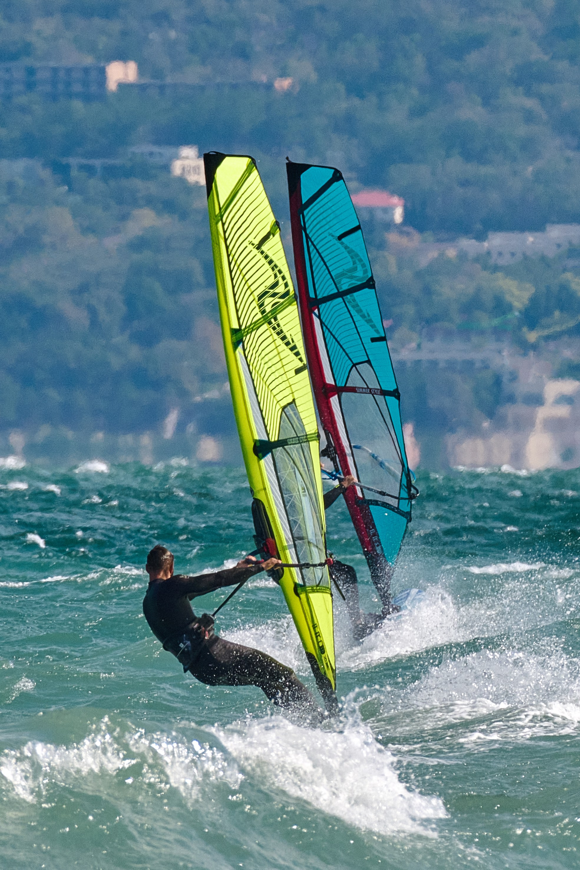 Спорт, экстремальный спорт, водные виды спорта. Яркие фото на Чёрном море
