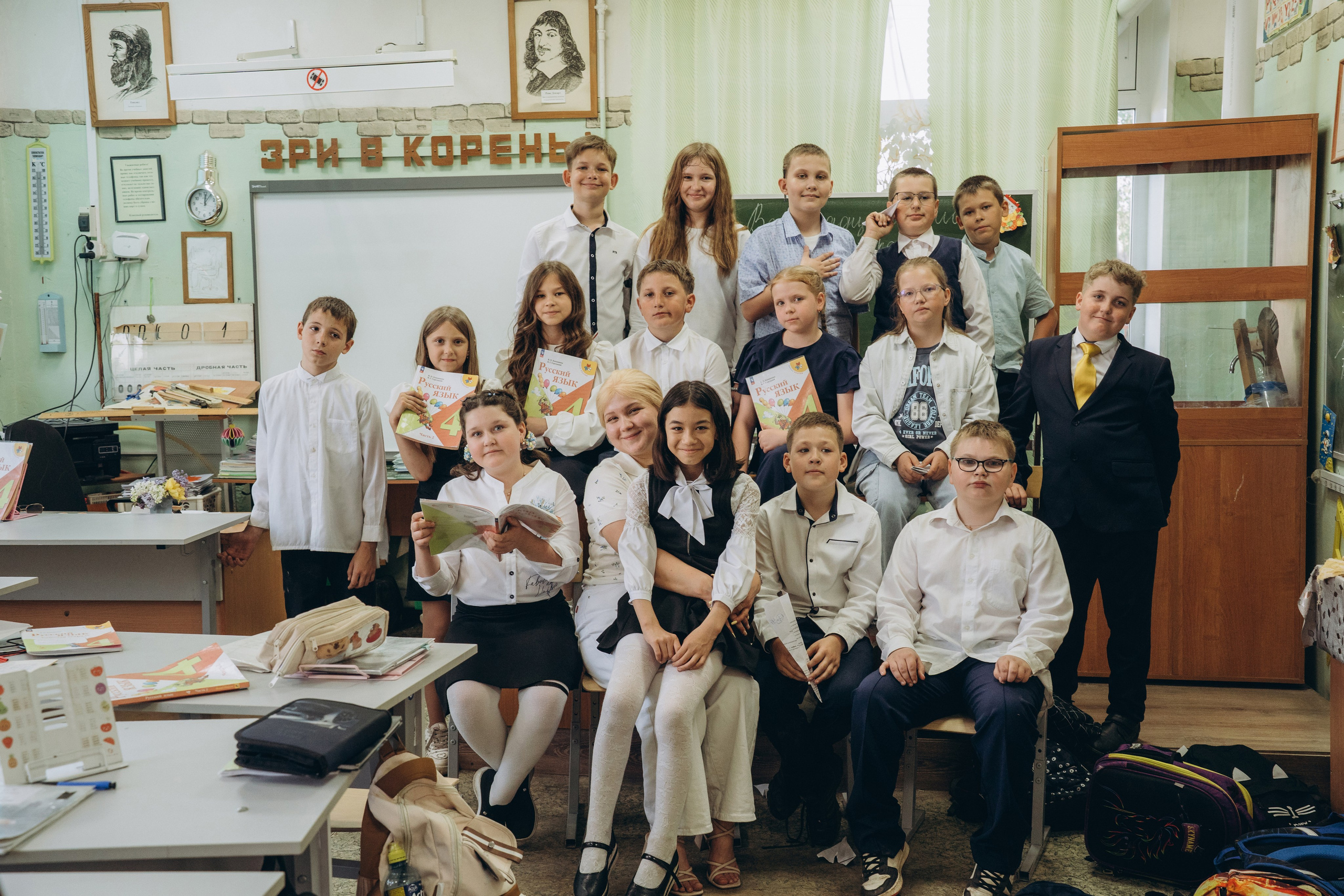Школа, 4 класс. Семейный фотограф • Домашние съемки в Нижнем Новгороде