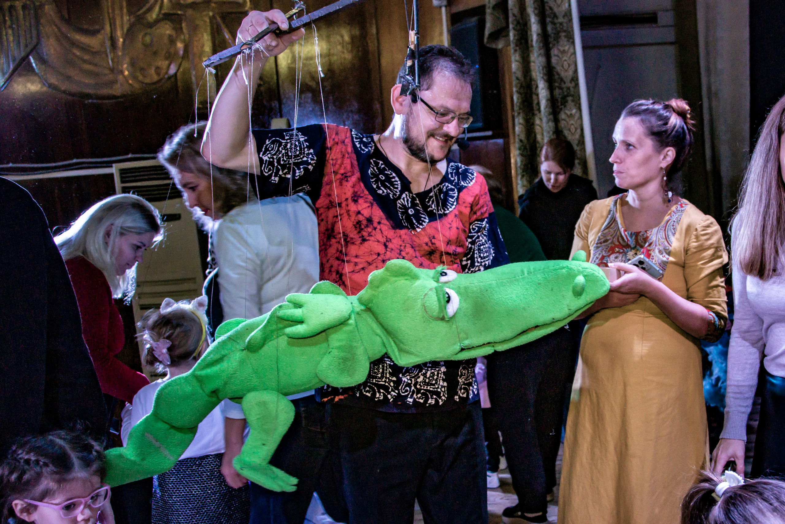 Любопытный слоненок спектакль театра Саквояж. Фотограф в Сочи Юрий Шептаев